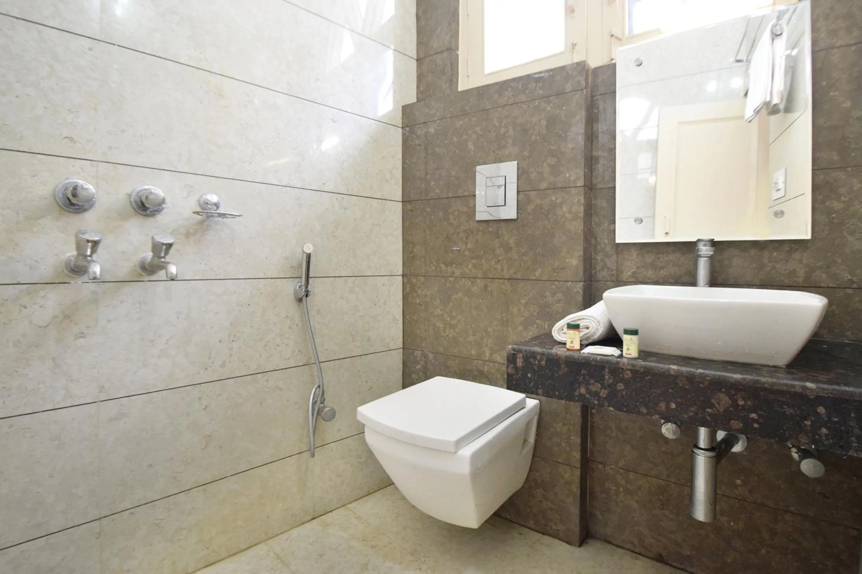 Bathroom in Super Hotel O Maa Residency