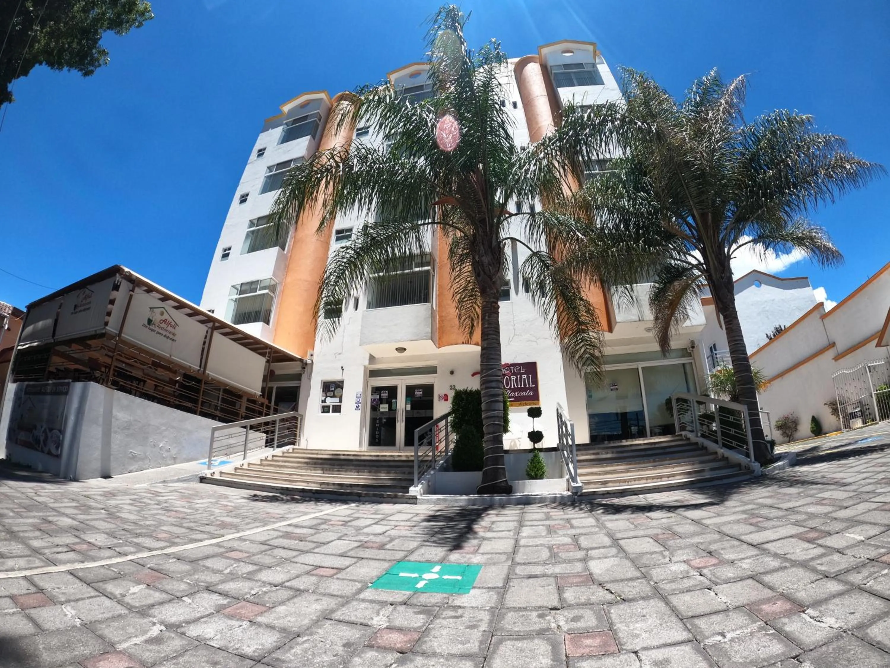 Property building in Hotel Señorial Tlaxcala