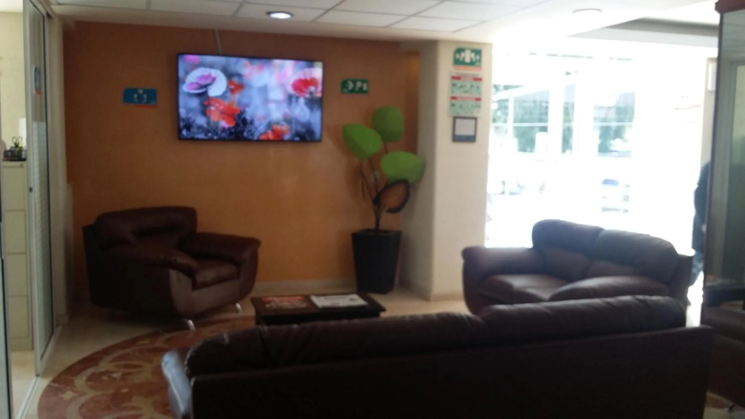 Lobby or reception in Hotel Señorial Tlaxcala