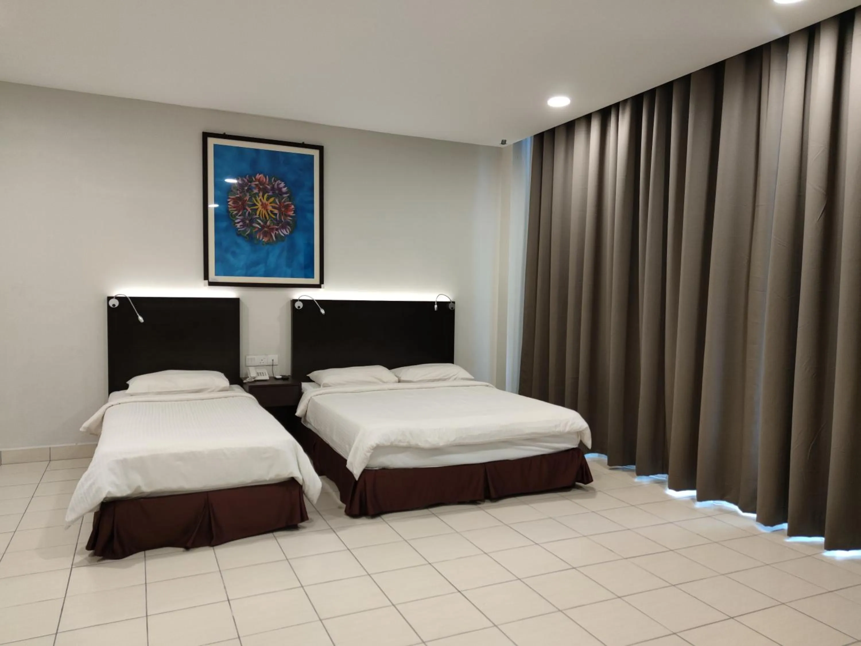 Bed in Hotel Desaru Penawar