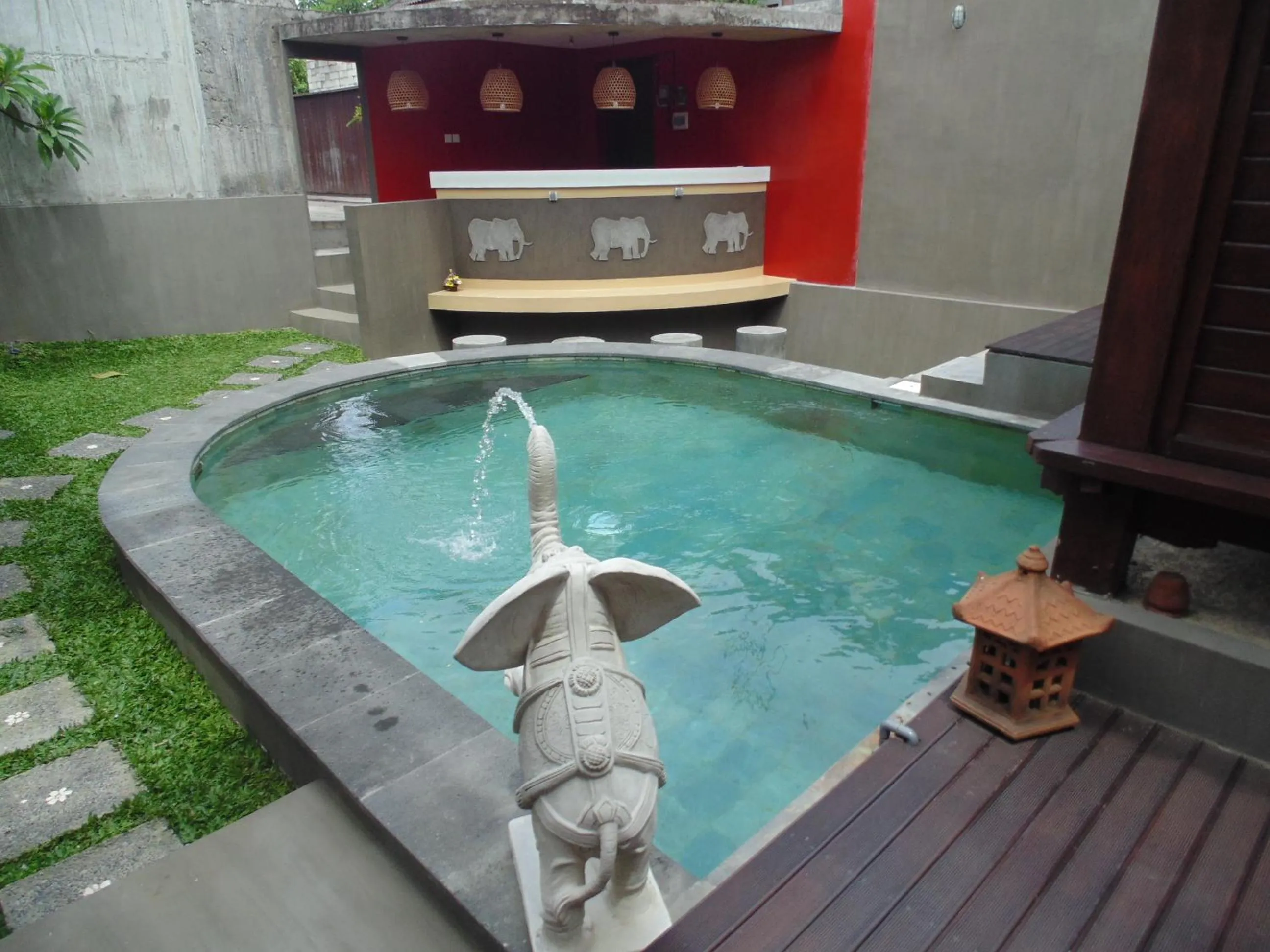 Swimming pool in Bali Elephants Boutique Villa