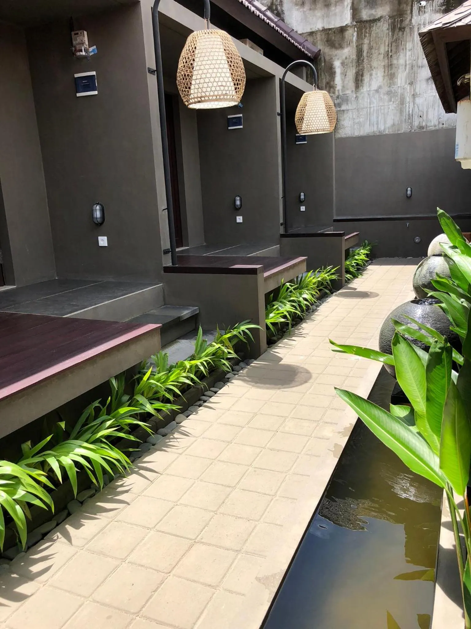 Balcony/Terrace in Bali Elephants Boutique Villa