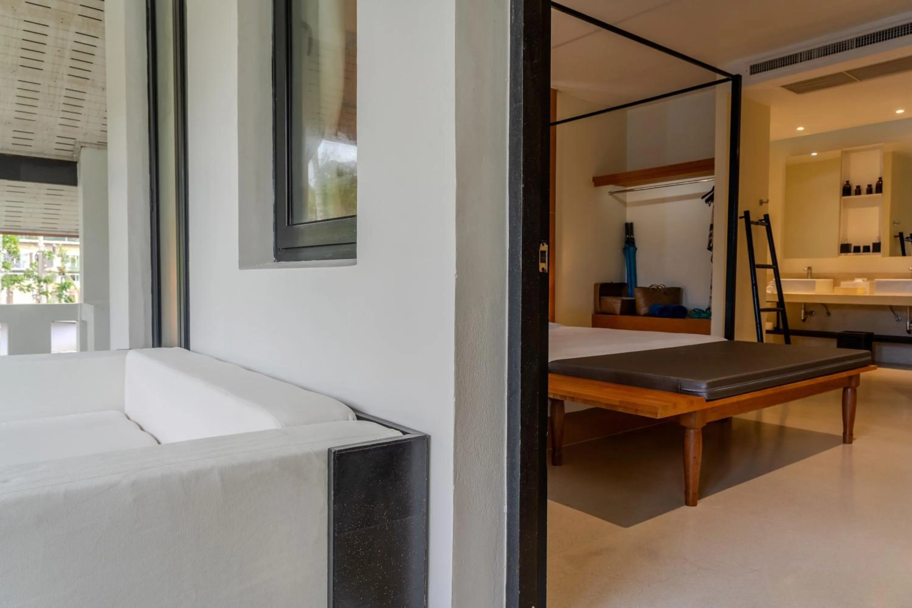 Patio in The Anda Mani Khaolak Beachfront Villas - Adult only