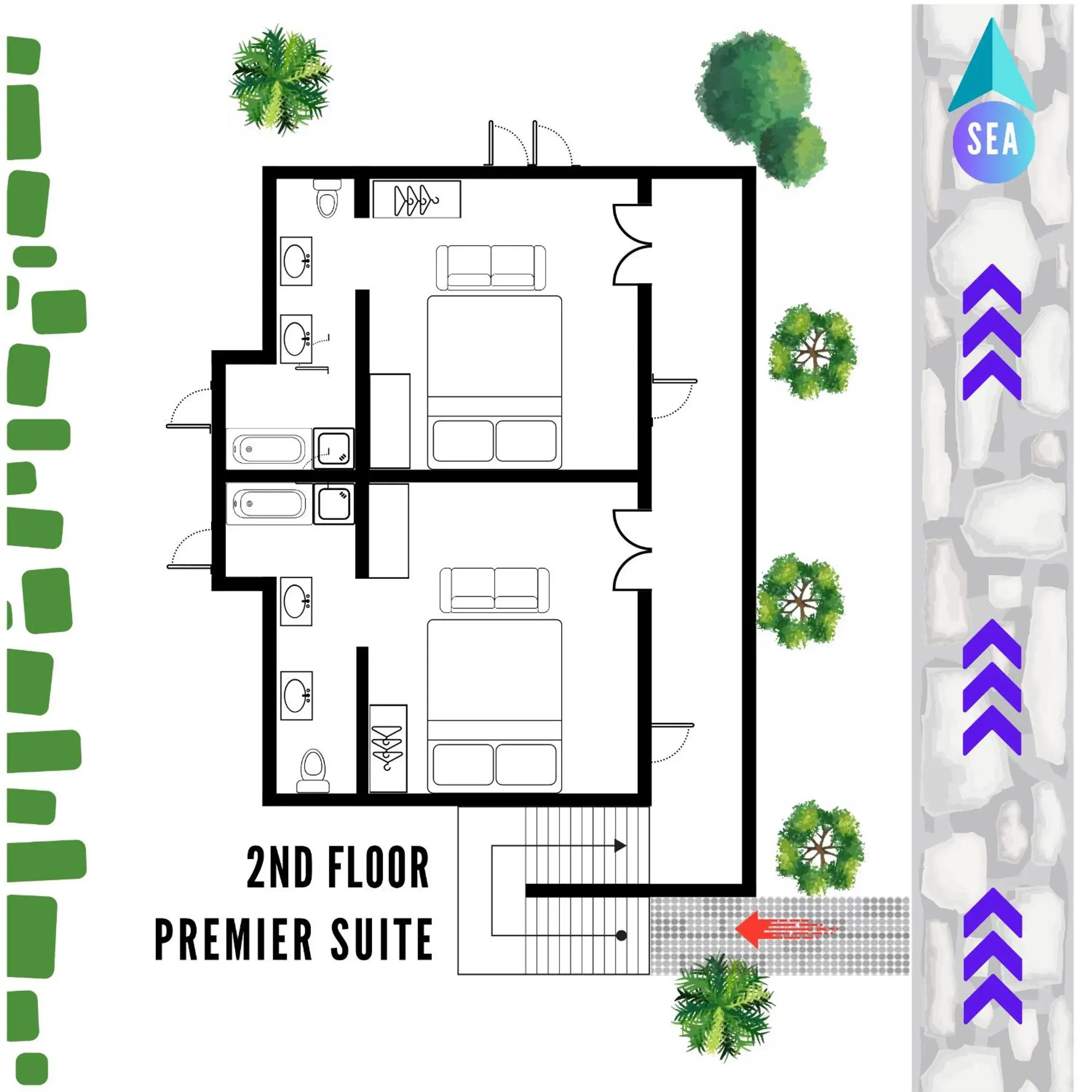 Premier Suite in The Anda Mani Khaolak Beachfront Villas - Adult only Premier Suite in The Anda Mani Khaolak Beachfront Villas - Adult only