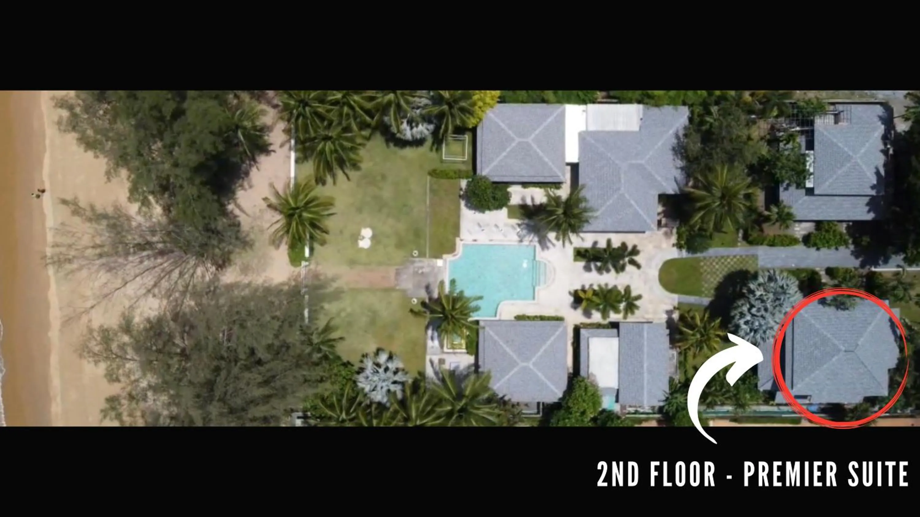 Location in The Anda Mani Khaolak Beachfront Villas - Adult only