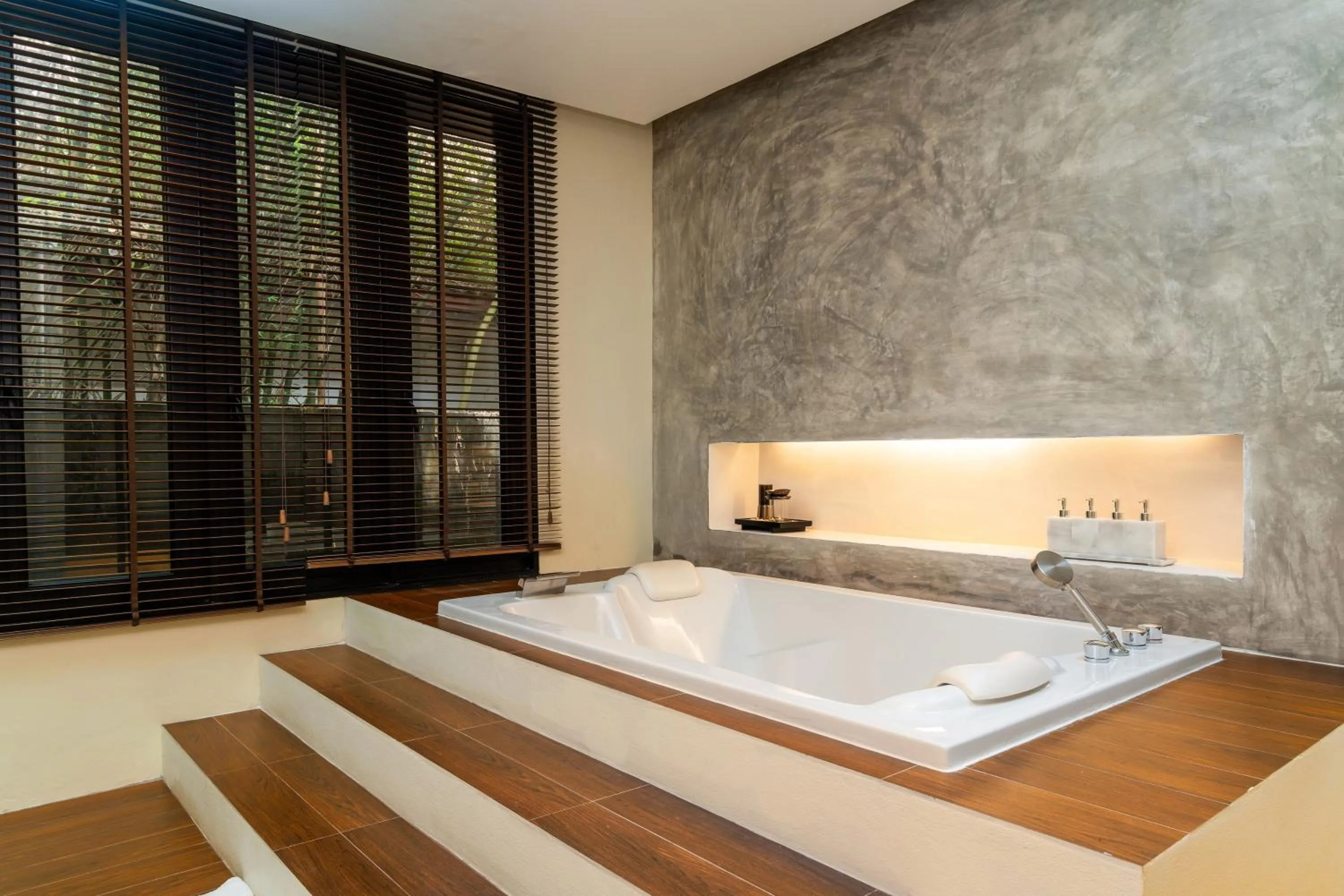 Bathroom in The Anda Mani Khaolak Beachfront Villas - Adult only