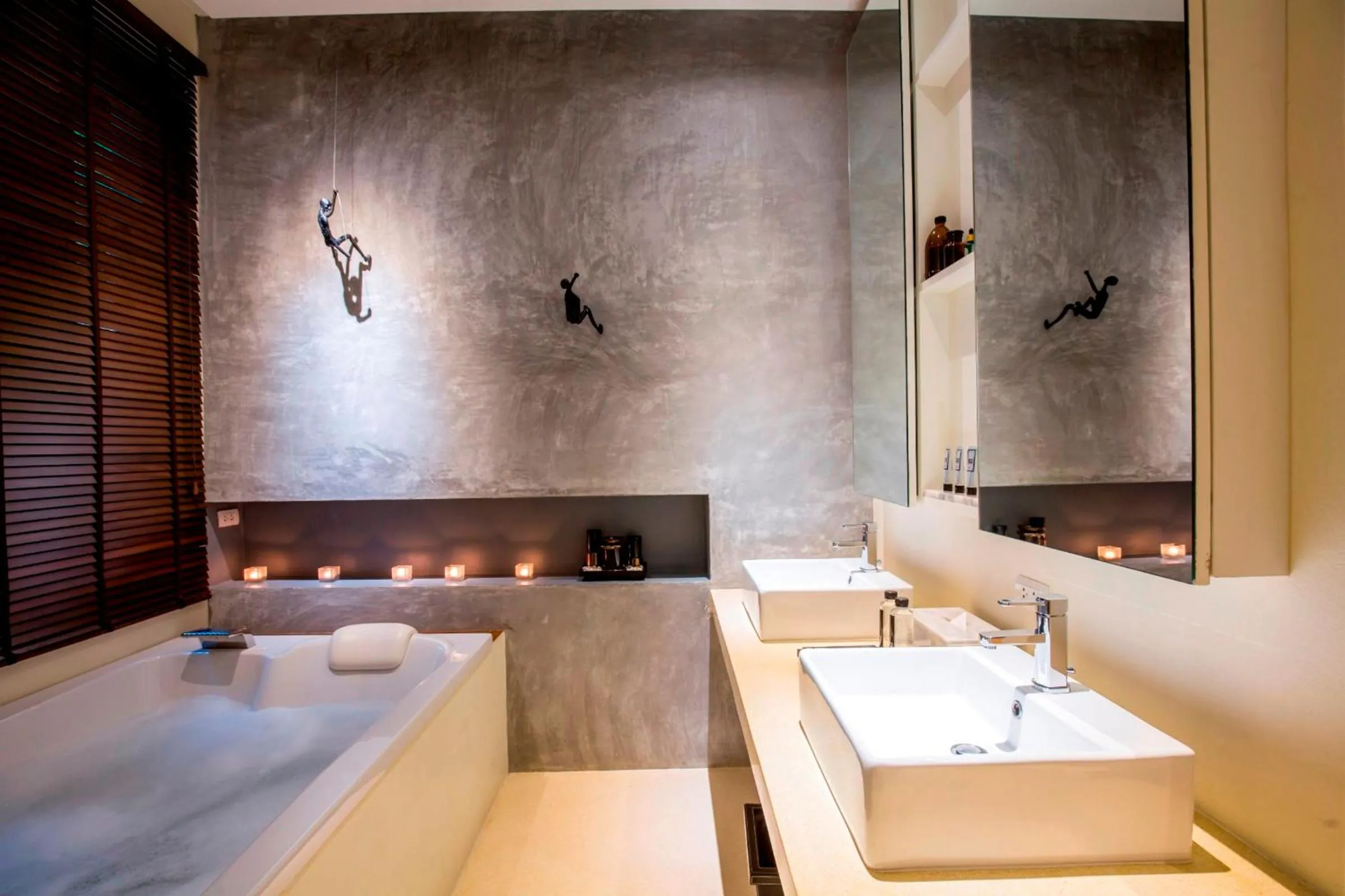 Bathroom in The Anda Mani Khaolak Beachfront Villas - Adult only