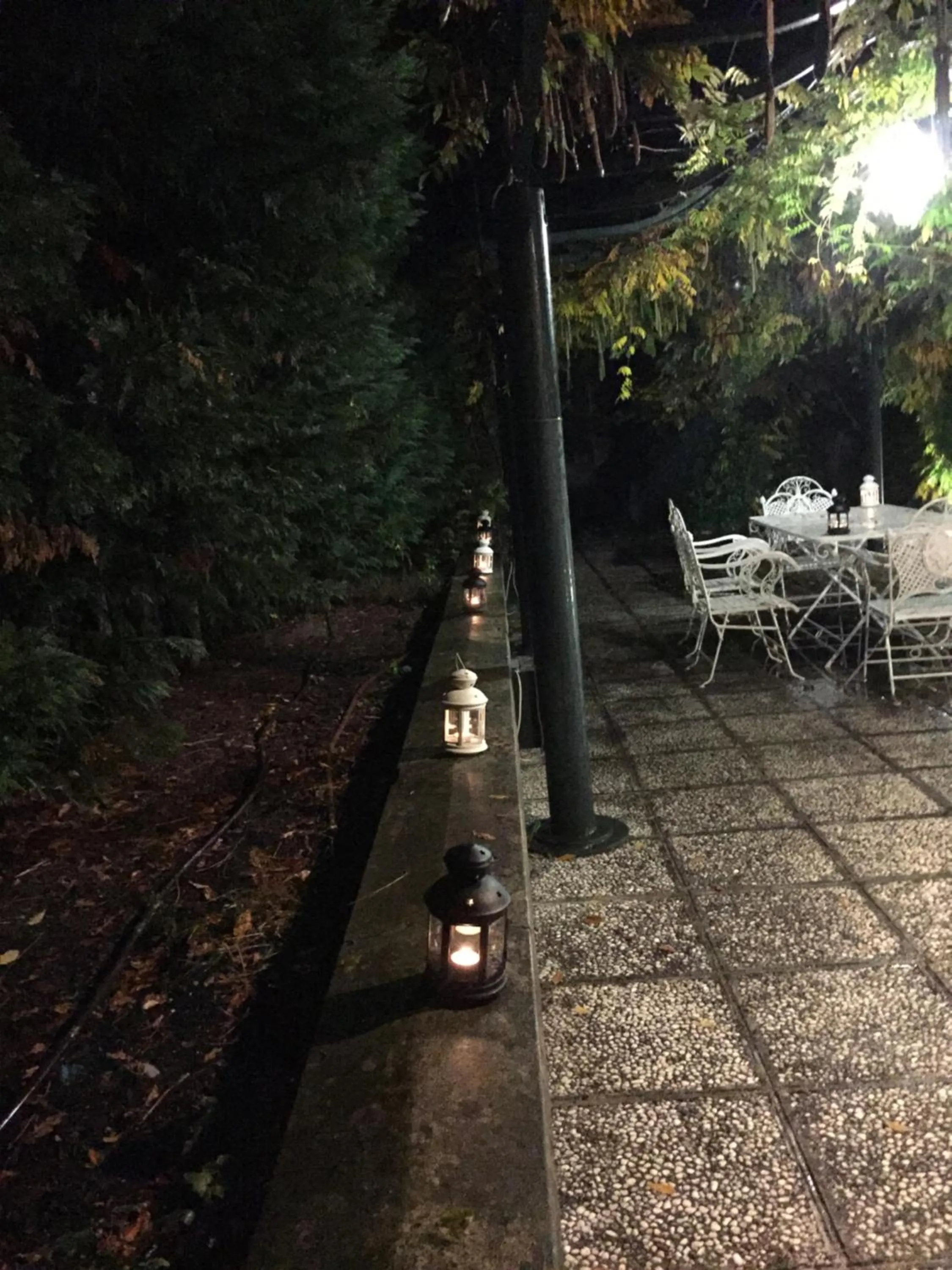 Decorative detail in B&B Villa al Parco