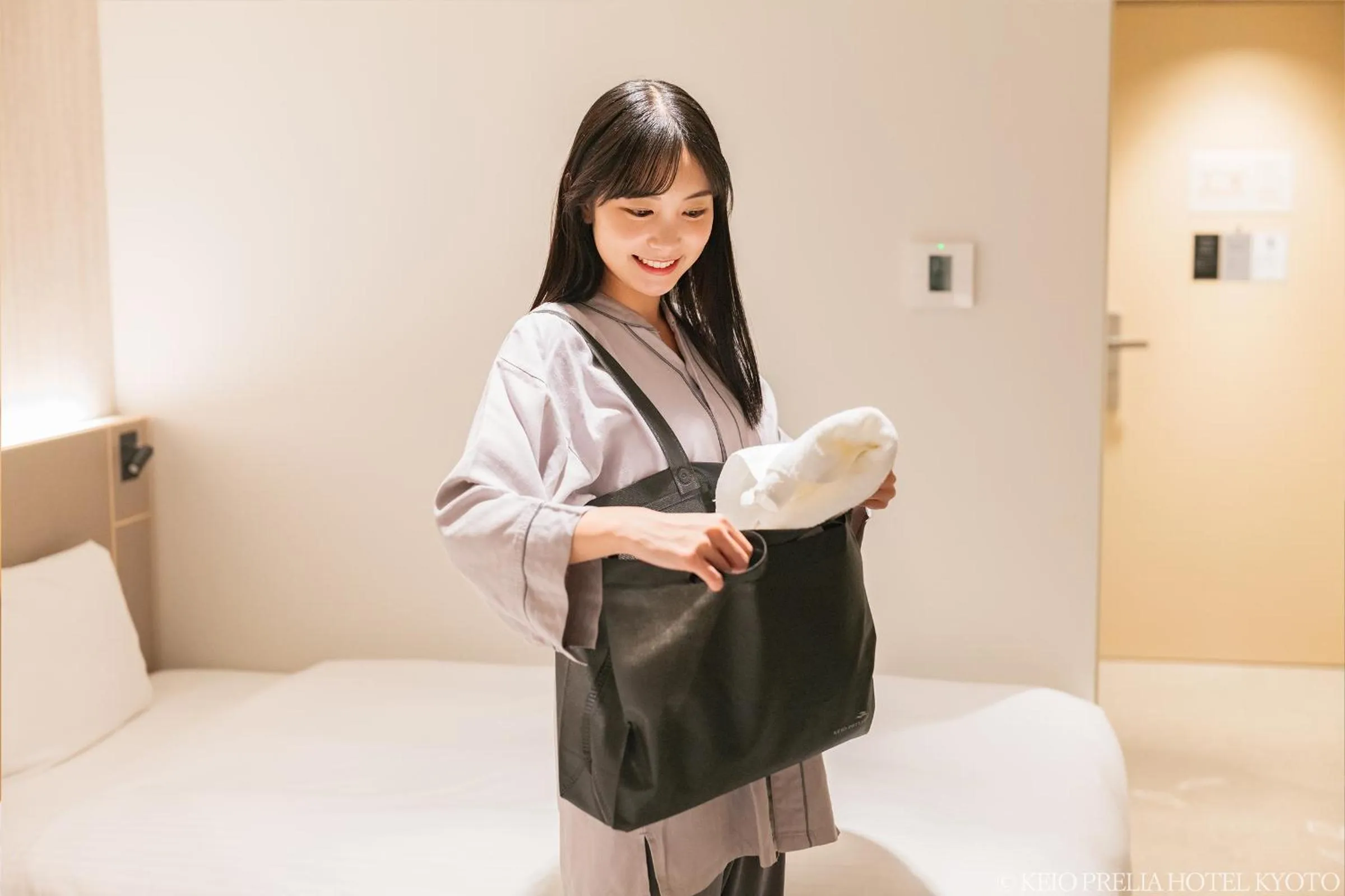 Photo of the whole room in Keio Prelia Hotel Kyoto Karasuma-Gojo