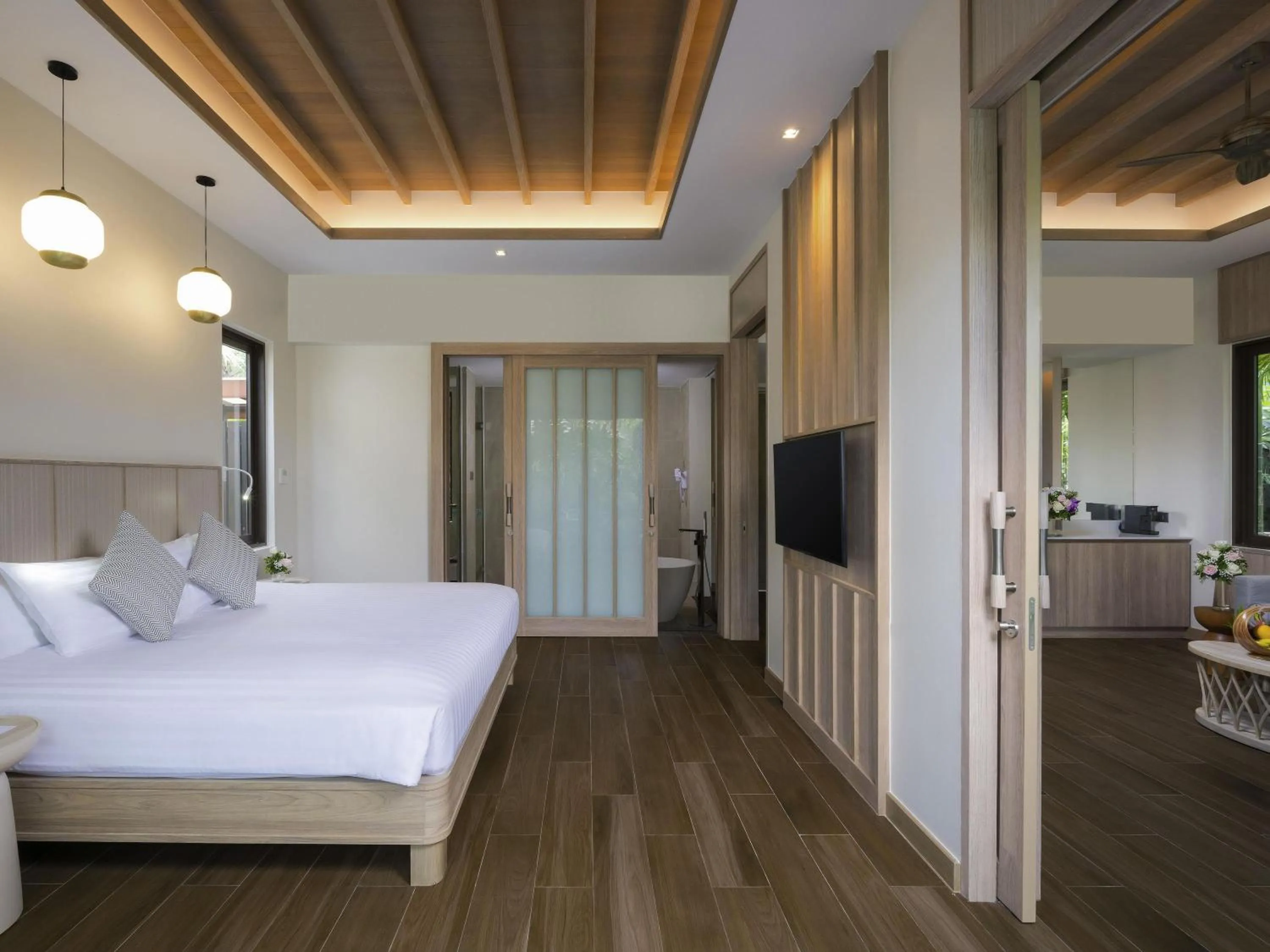 Bedroom, Bed in Mercure Samui Chaweng Tana