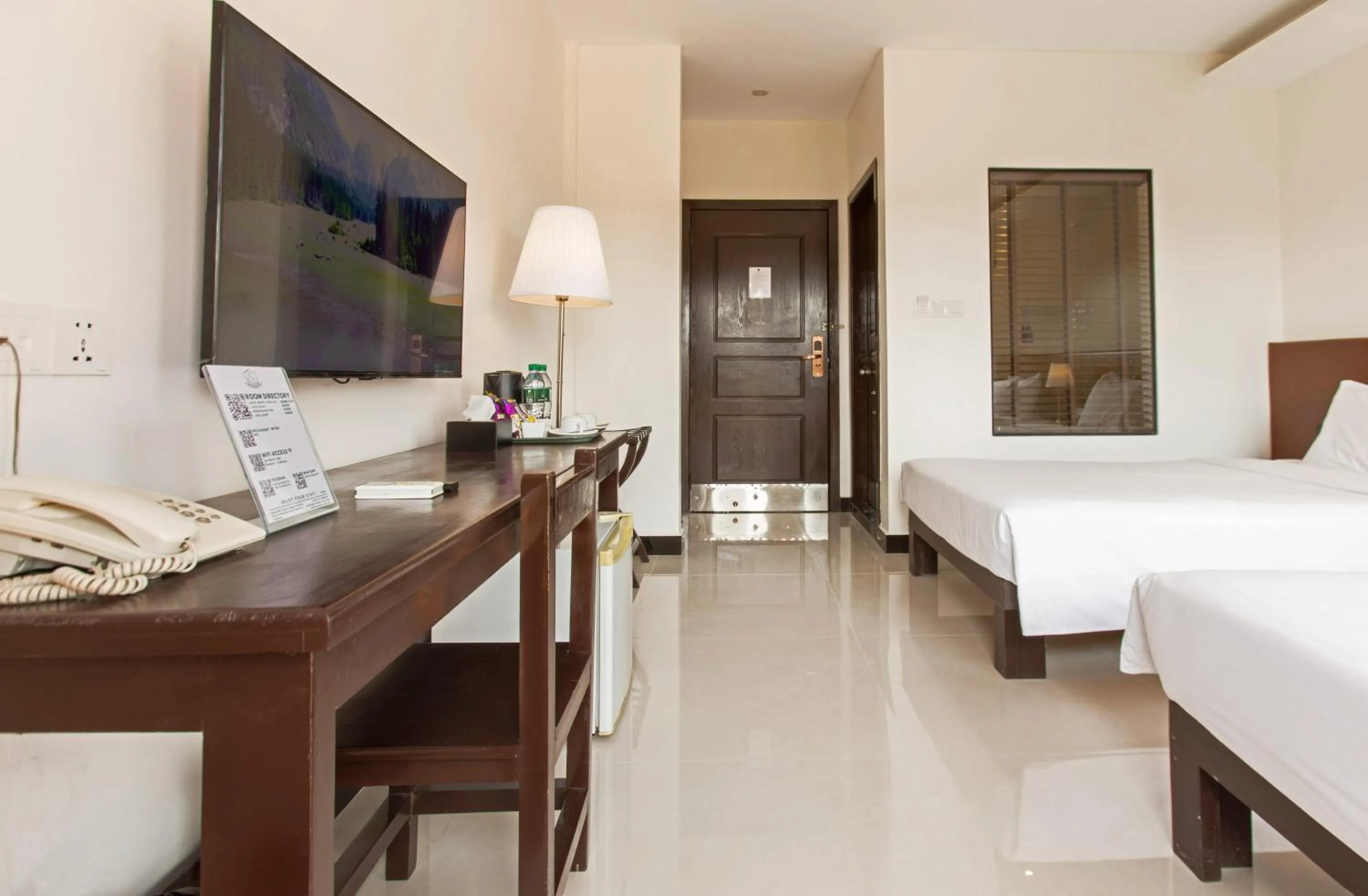 Bed in Cambodian Country Club