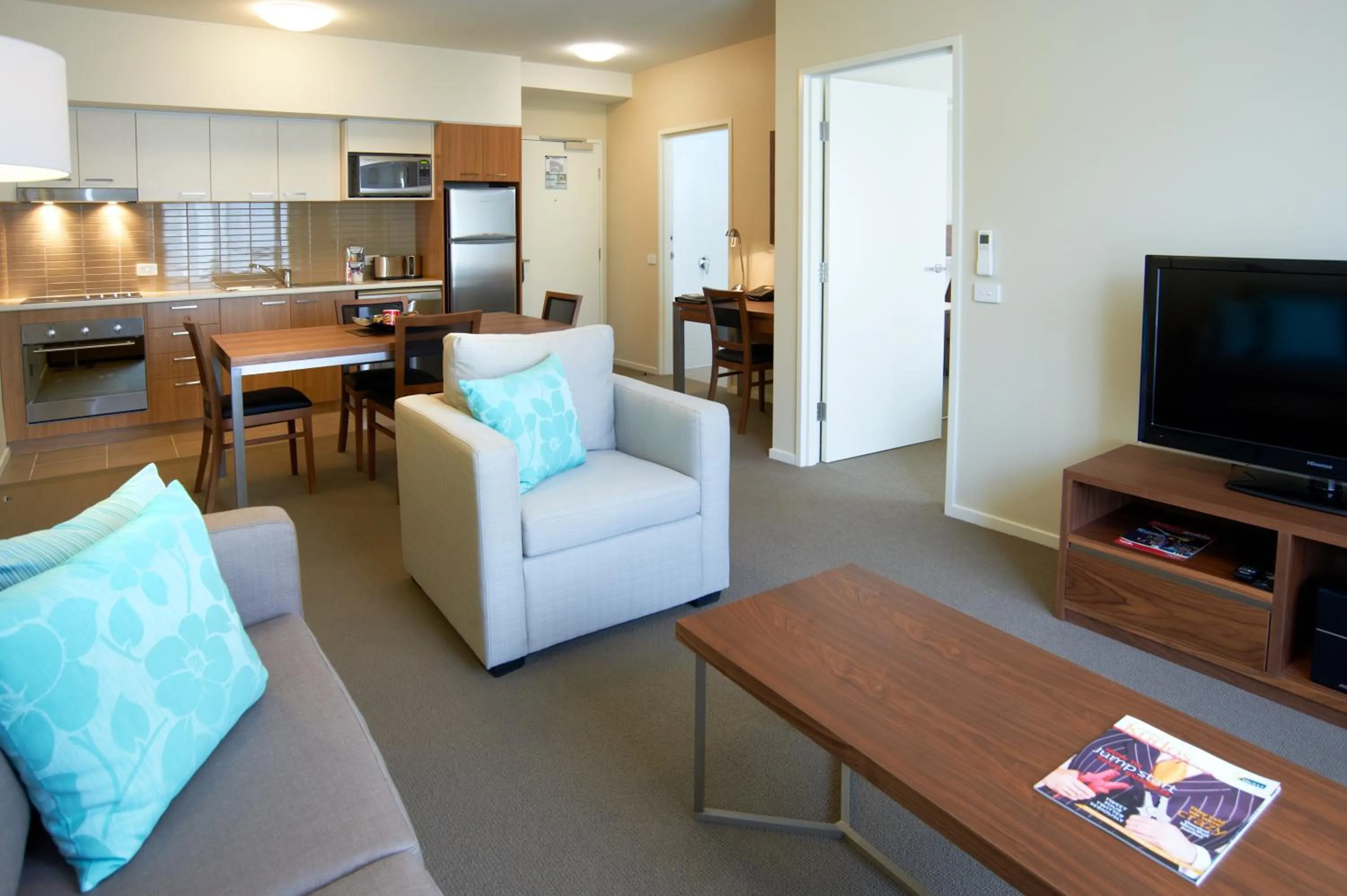 Kitchen or kitchenette in Quest Bendigo Central
