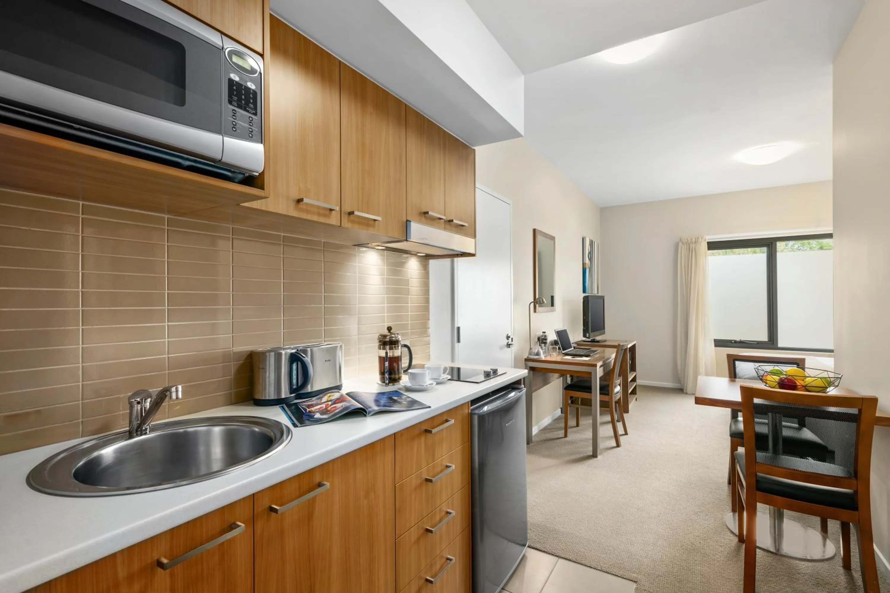 Kitchen or kitchenette in Quest Bendigo Central