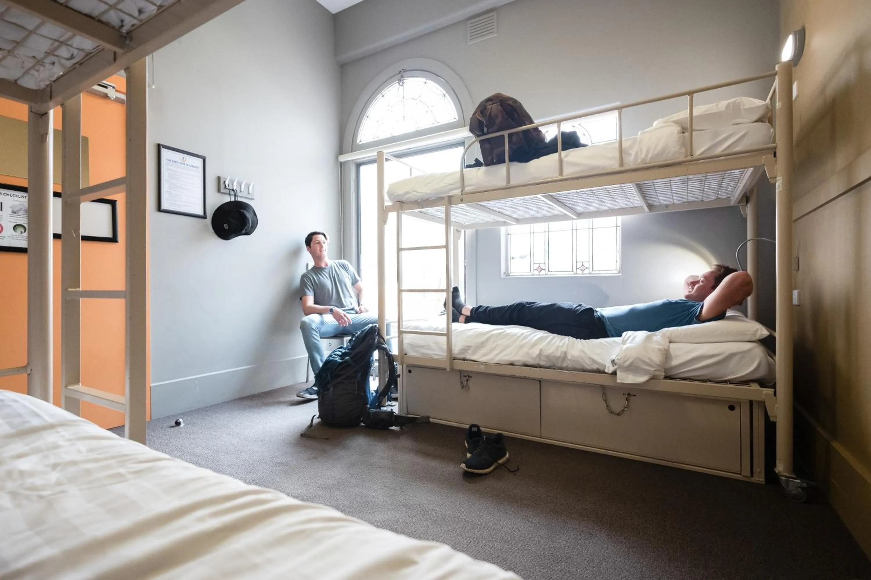 Bedroom, Bed in YHA Melbourne Central