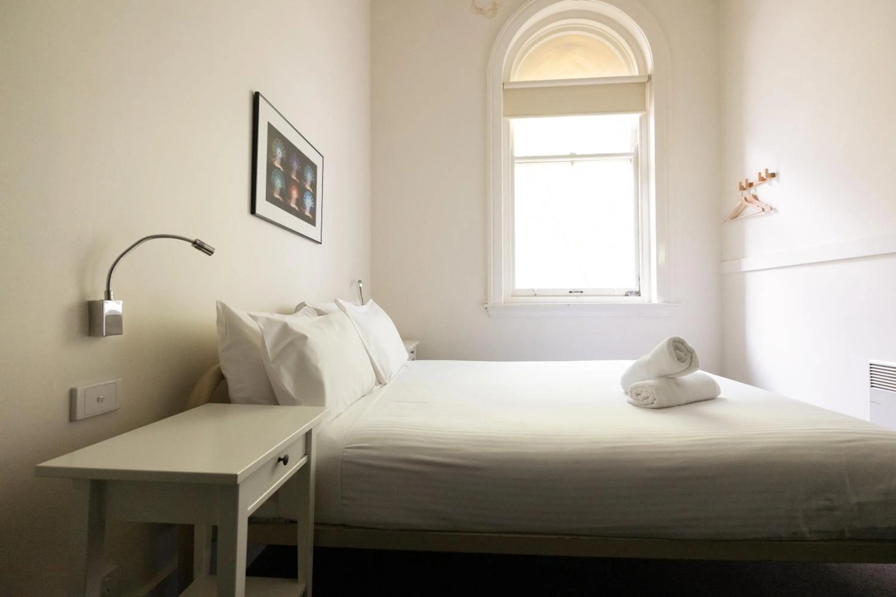 Bed in YHA Melbourne Central