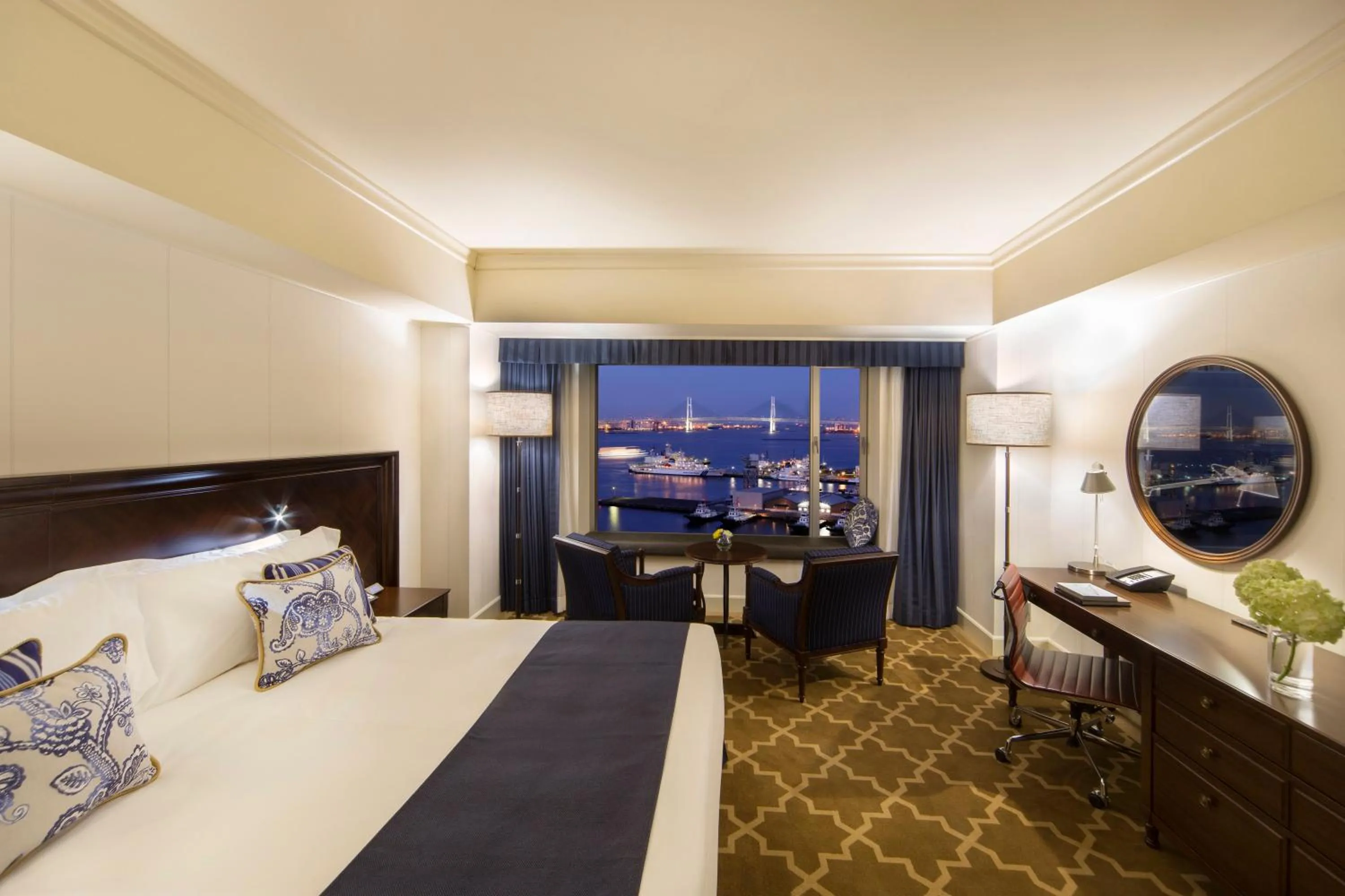 Photo of the whole room, Bed in InterContinental Yokohama Grand by IHG