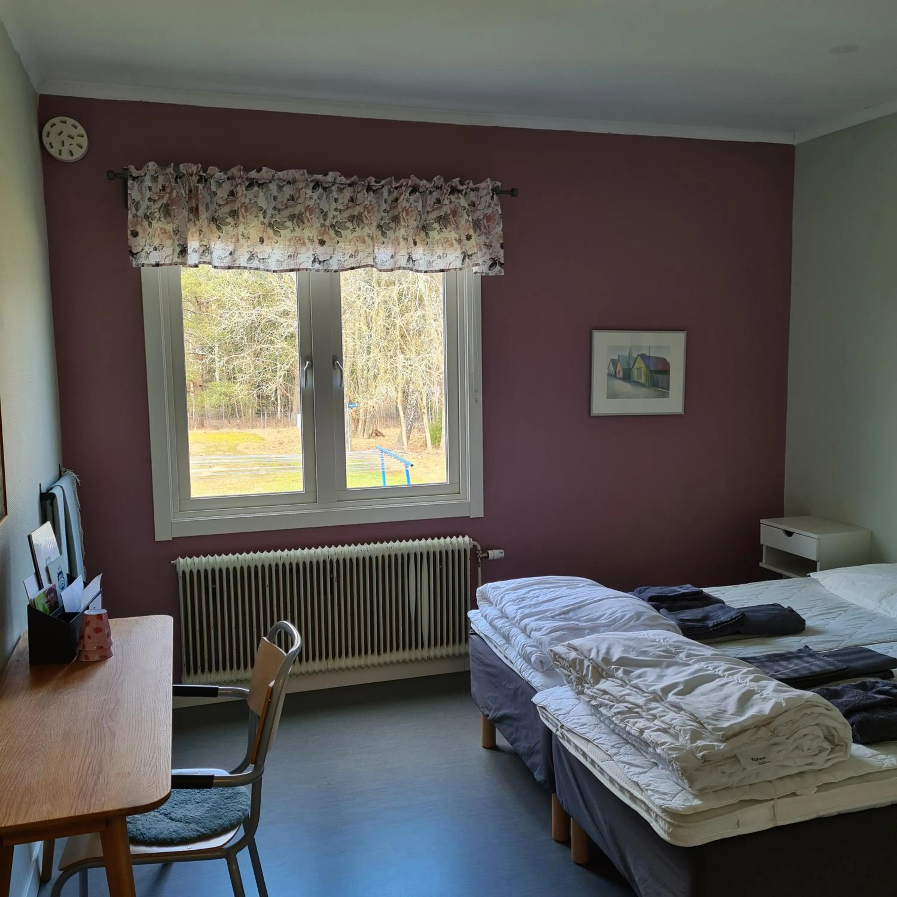 Bed in Kronobergshed vandrarhem och kursgård