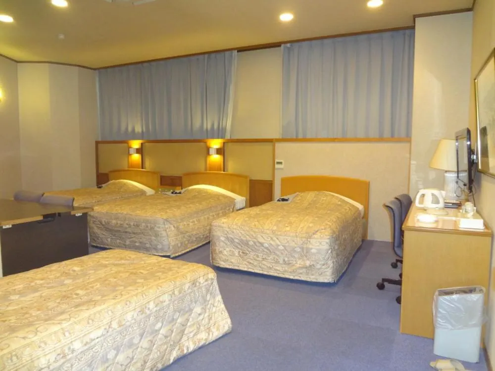 Photo of the whole room, Bed in Asano Hotel