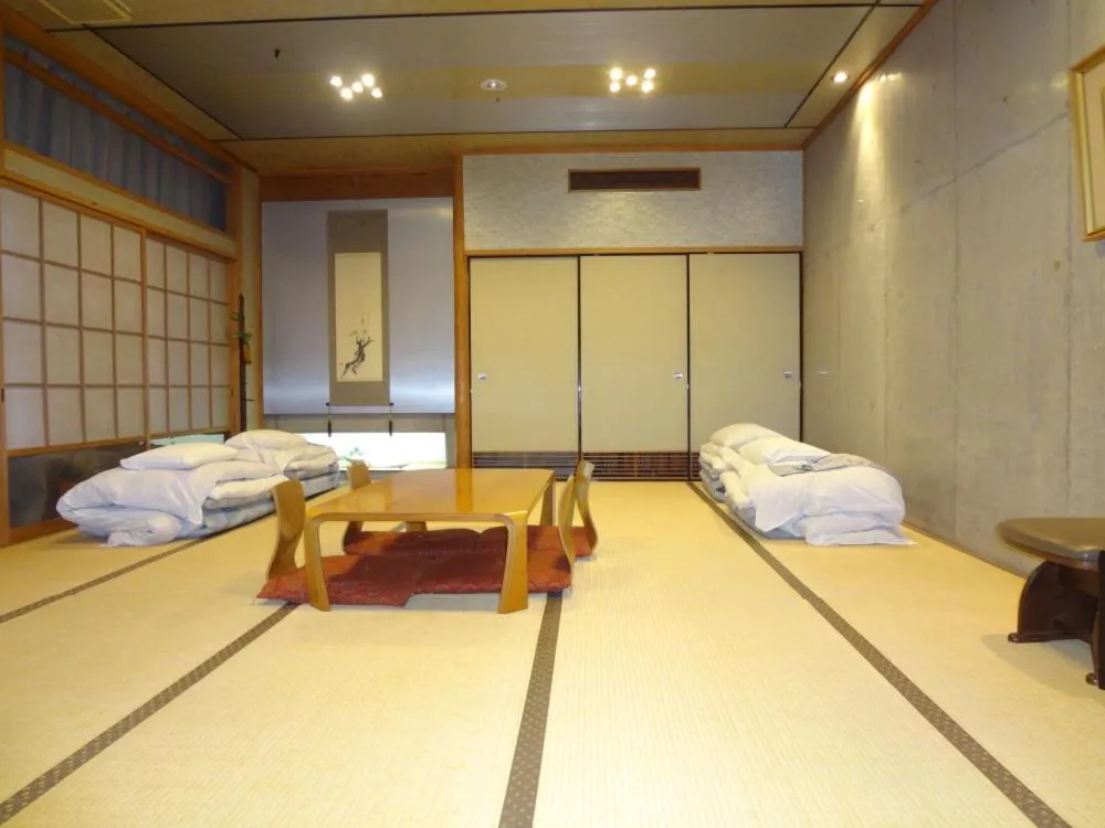Photo of the whole room, Bed in Asano Hotel