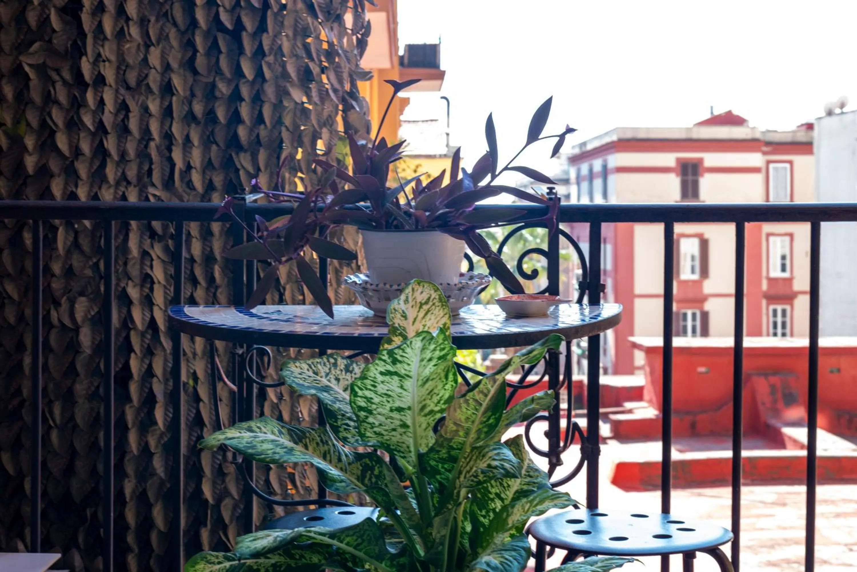 Balcony/Terrace in B&B Le Stanze Dei Mille