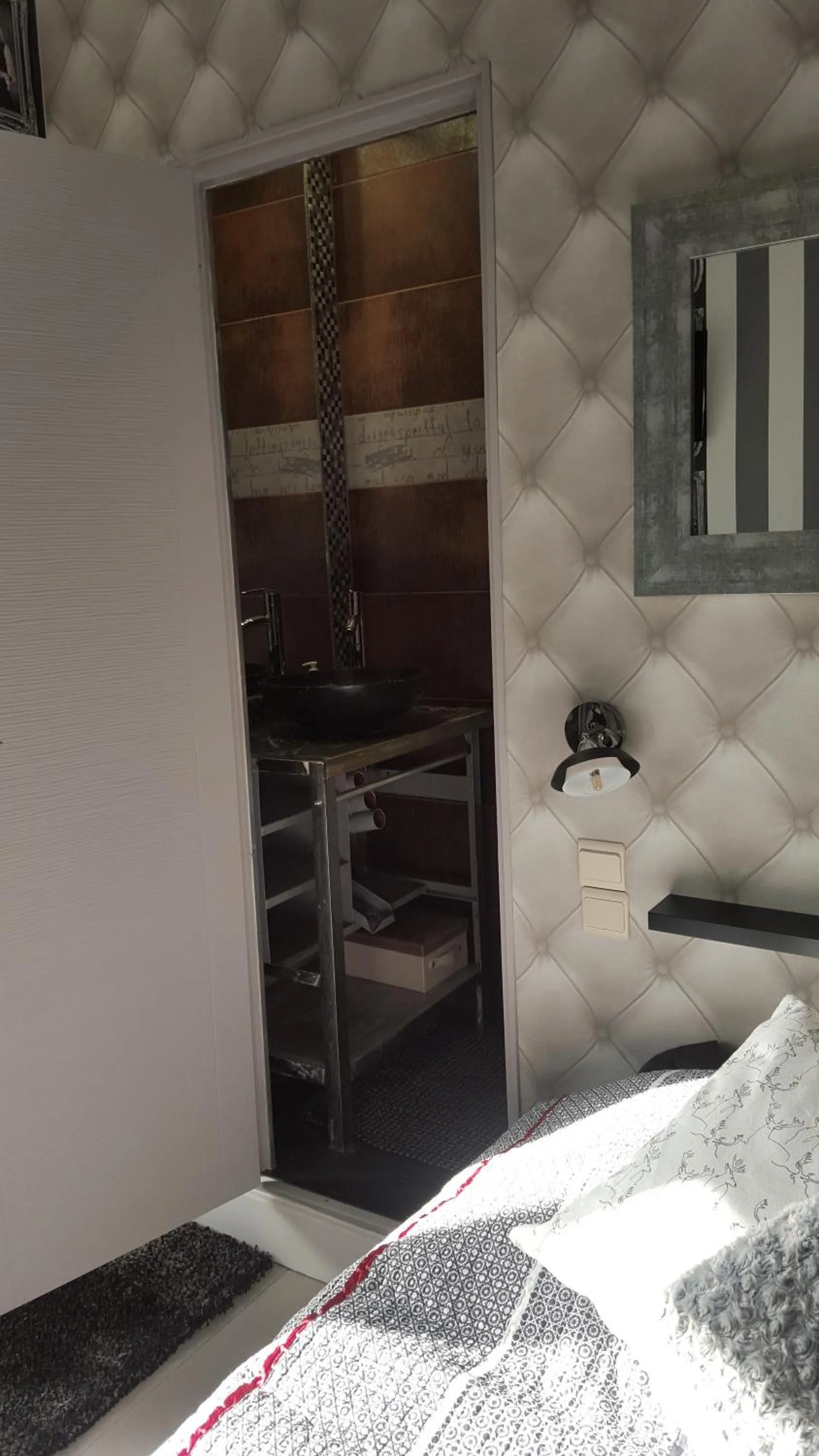 Bed in B&B Le Bonimenteur