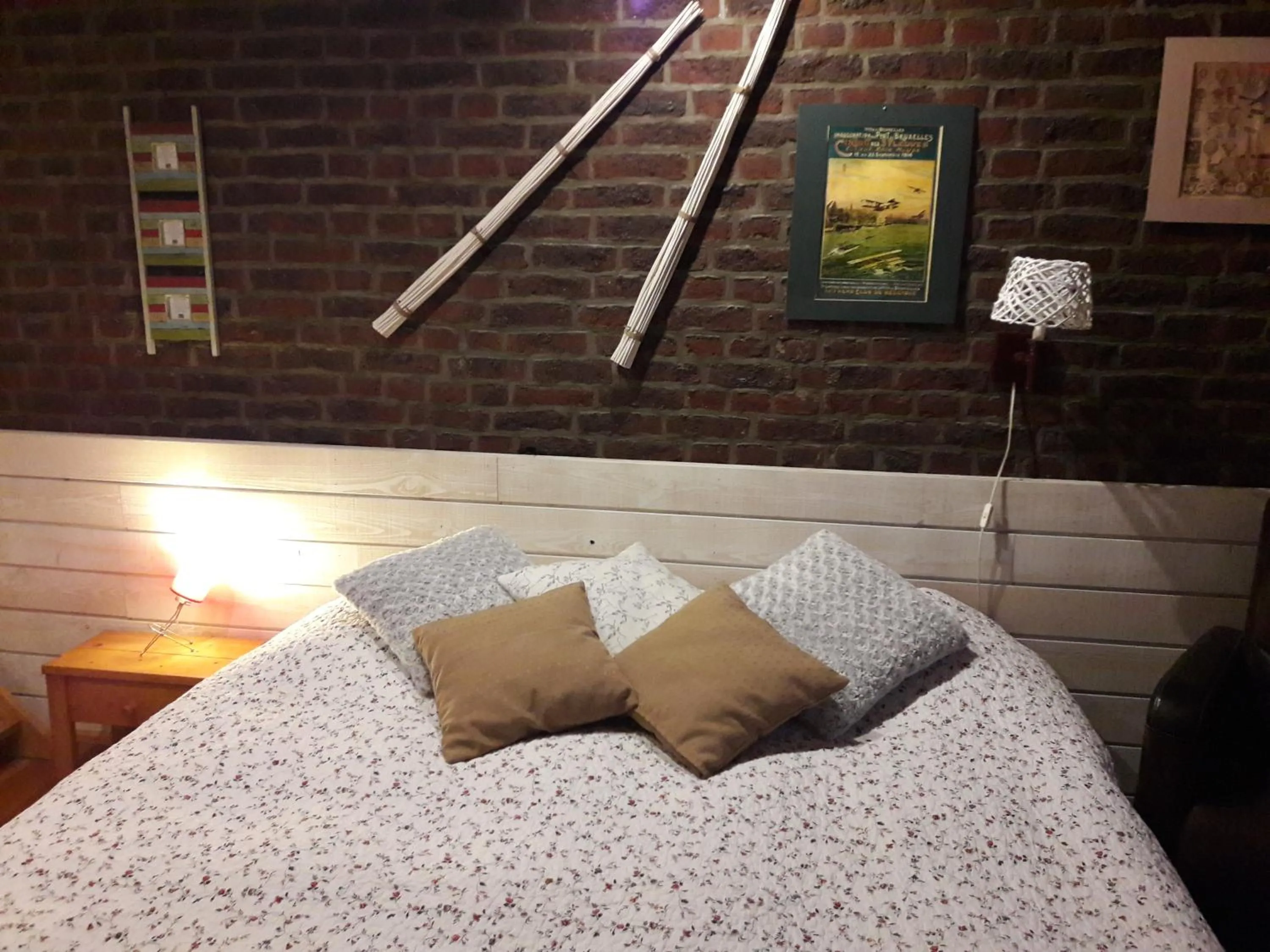 Bed in B&B Le Bonimenteur