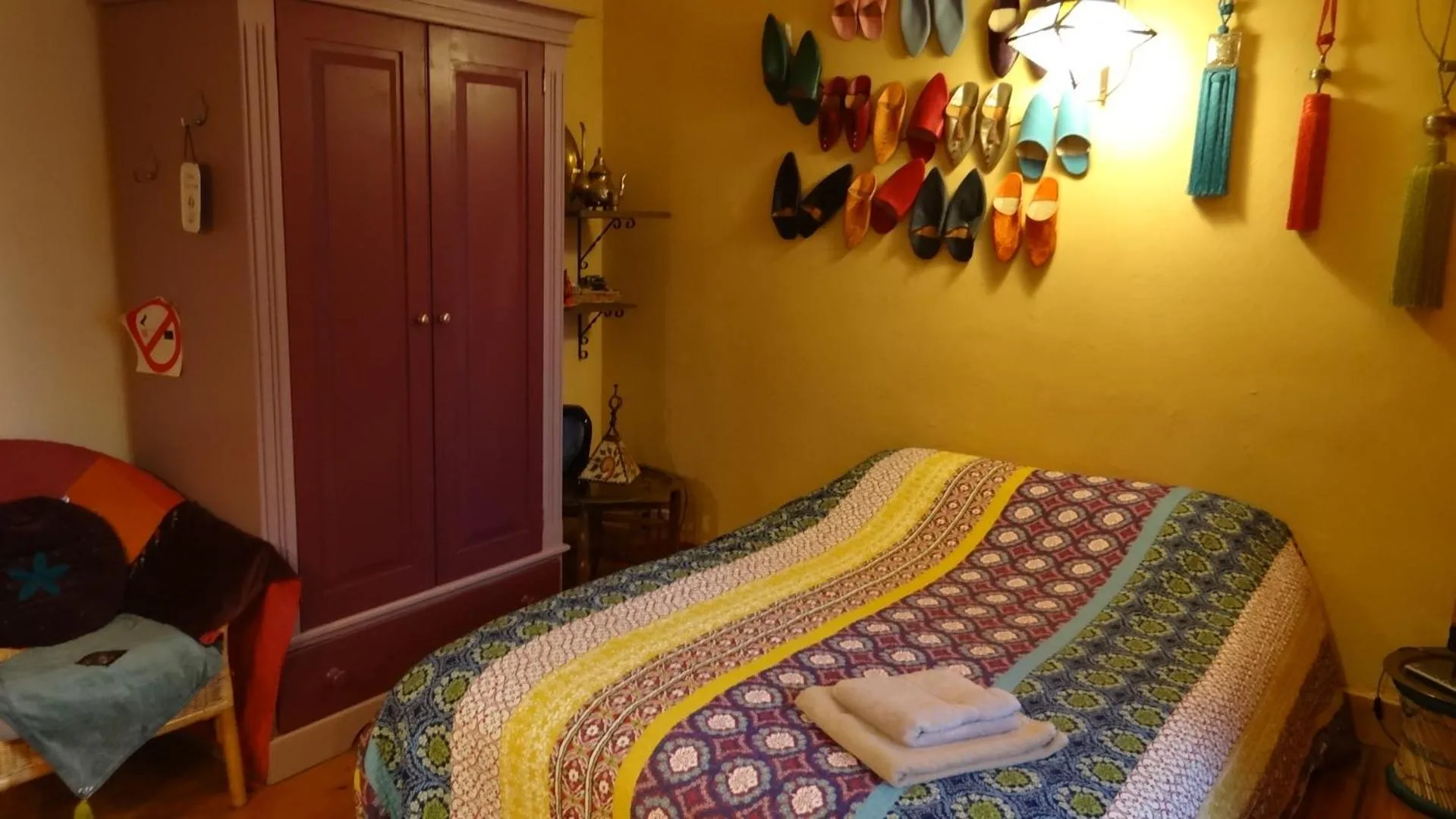 Bed in B&B Le Bonimenteur