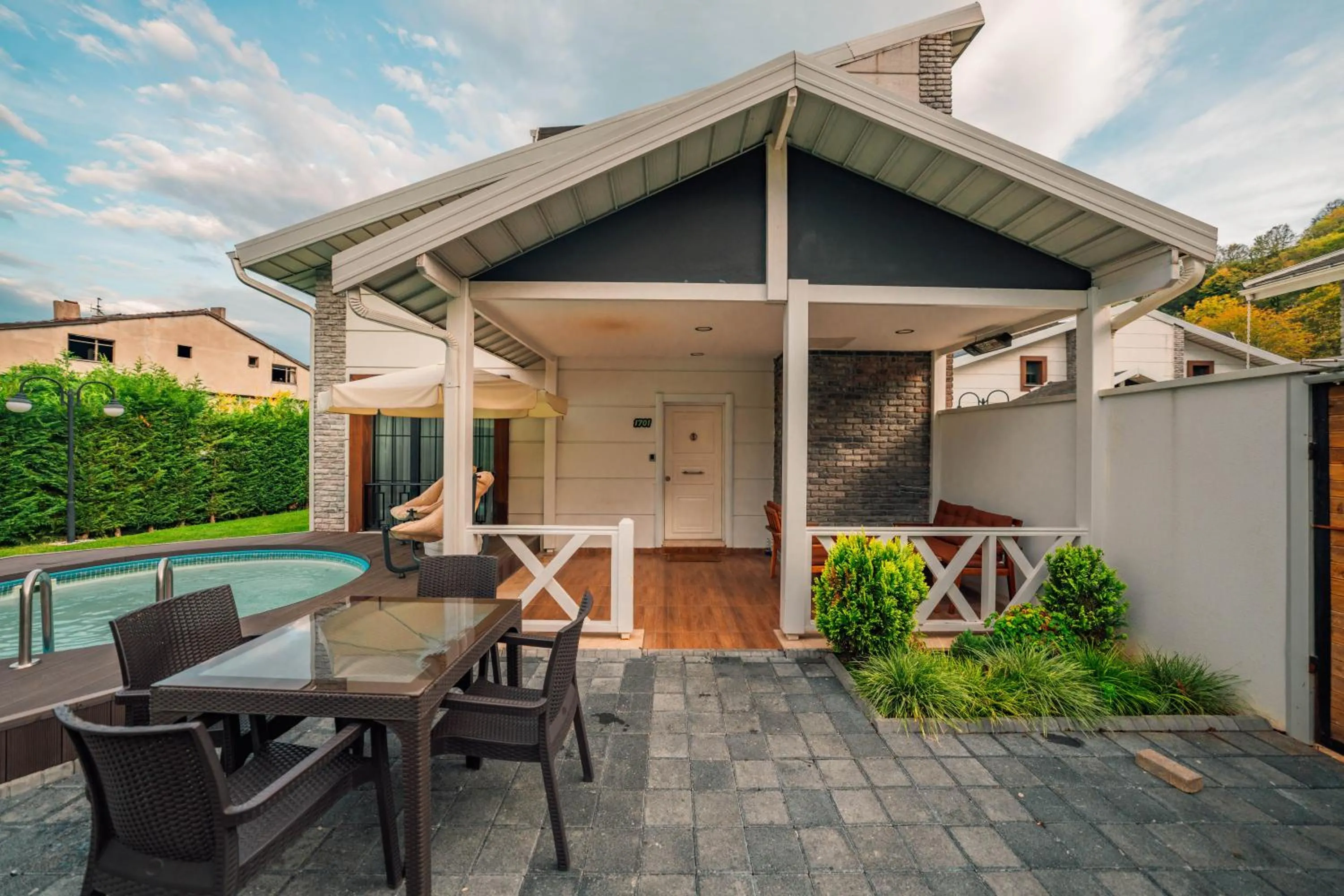 Garden in Alfa Suites & SPA