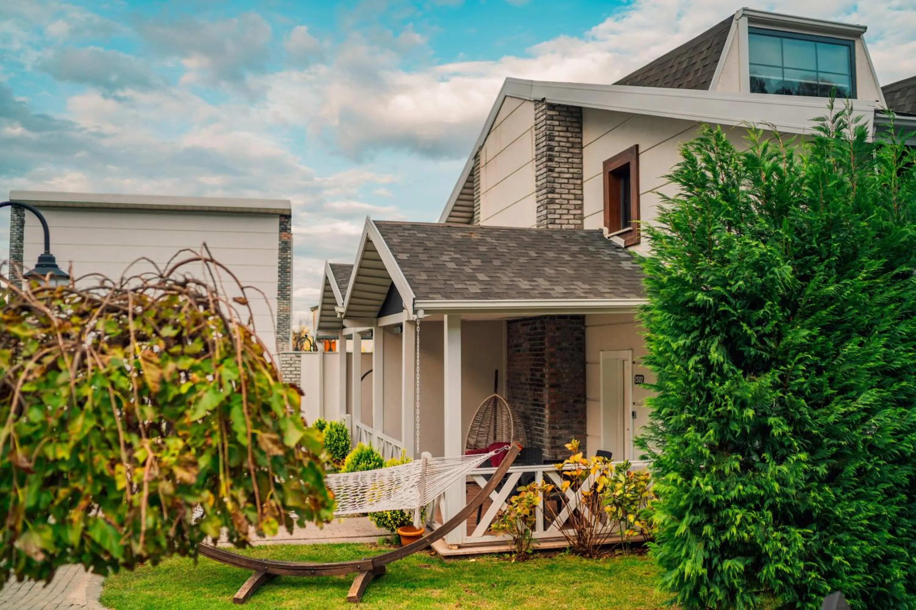 Garden view in Alfa Suites & SPA