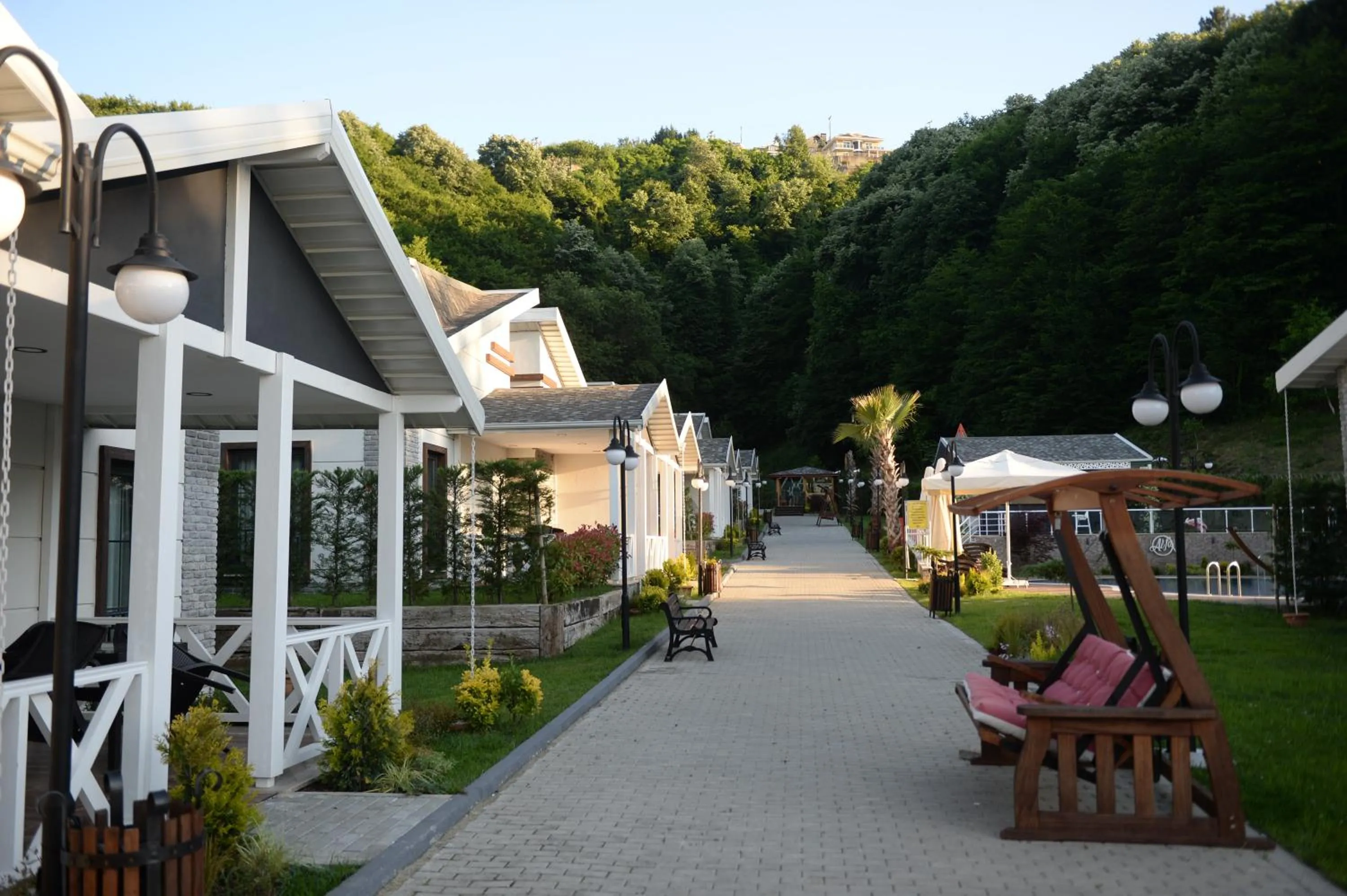 Garden in Alfa Suites & SPA