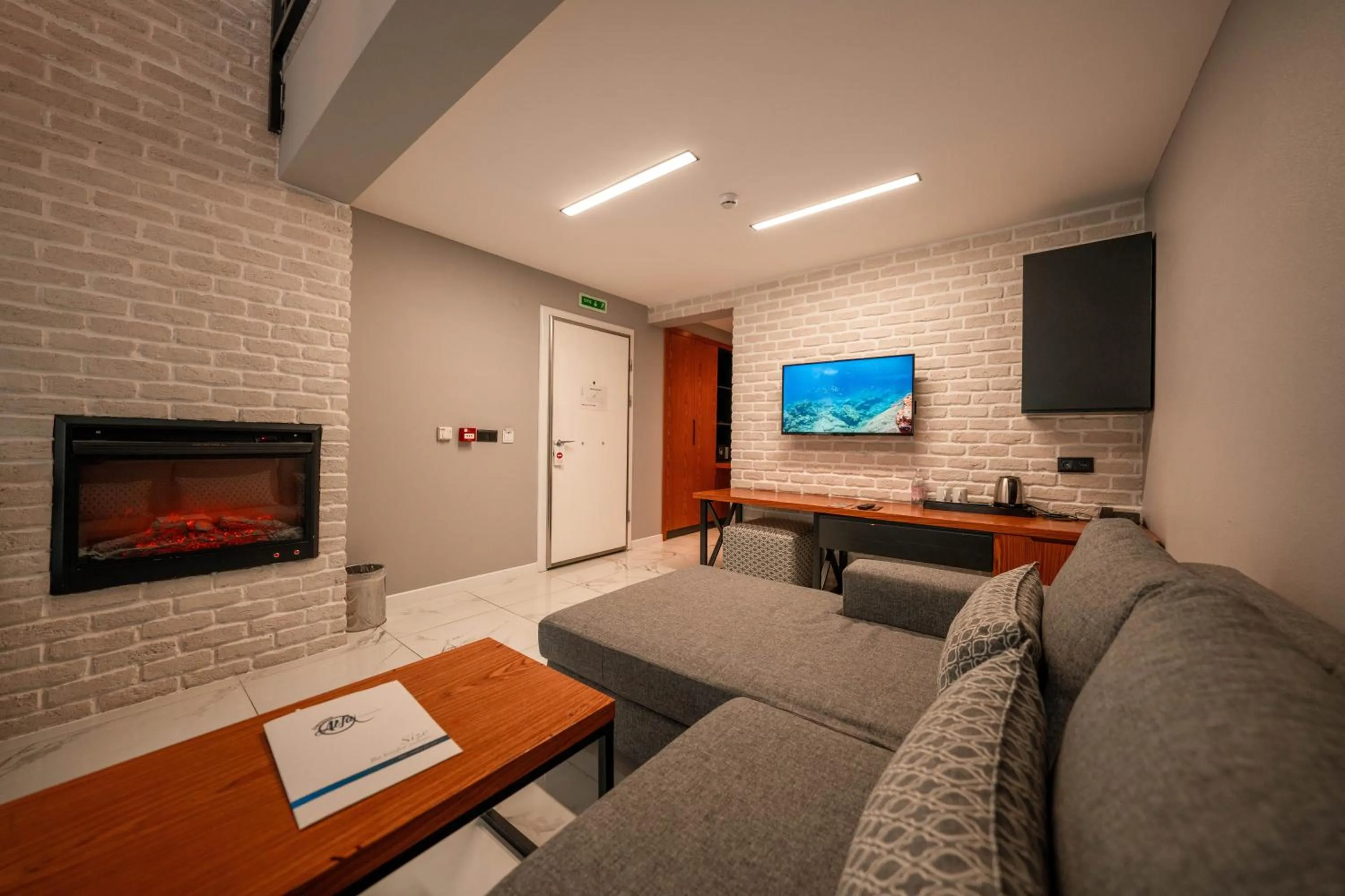 Living room in Alfa Suites & SPA