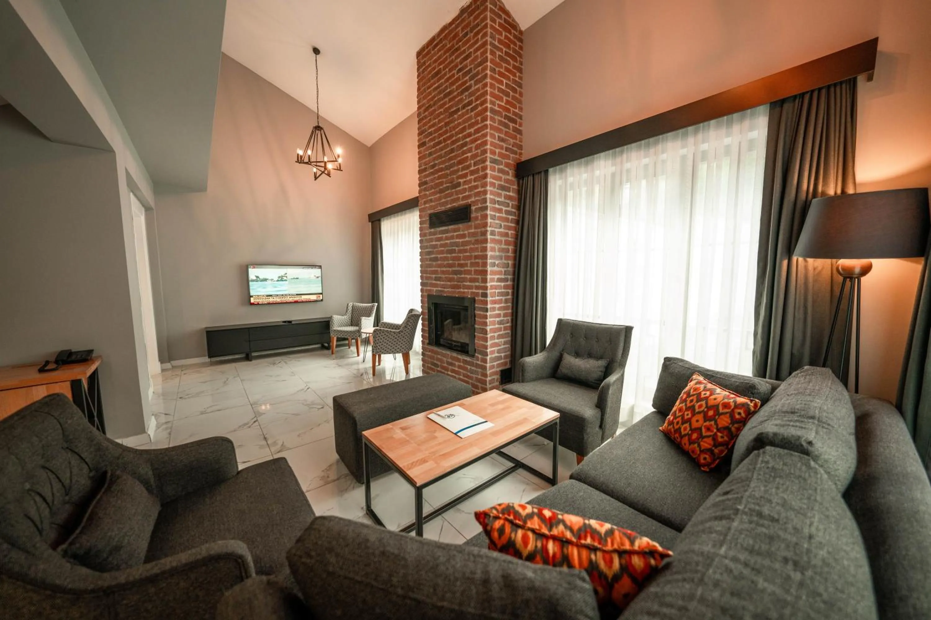 Living room in Alfa Suites & SPA