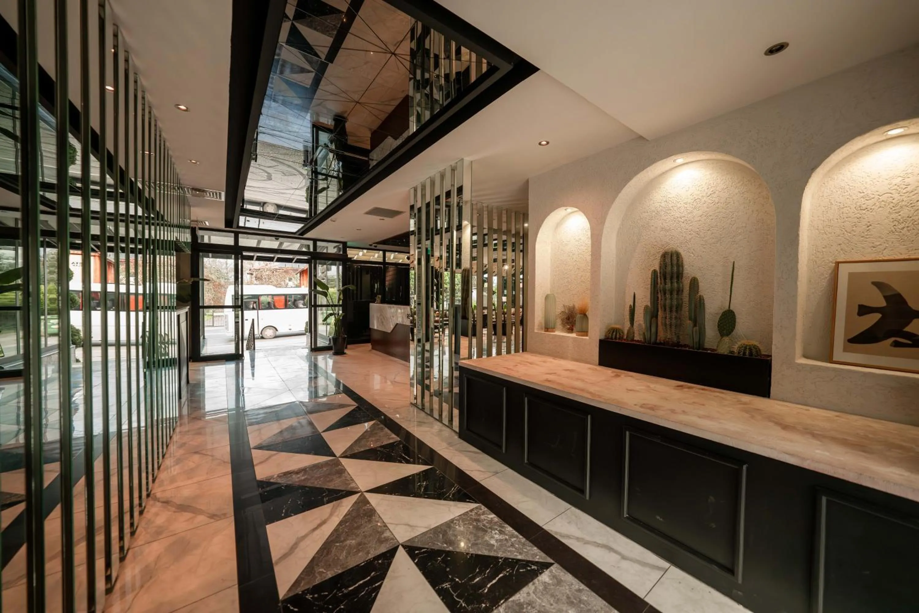 Lobby or reception in Alfa Suites & SPA