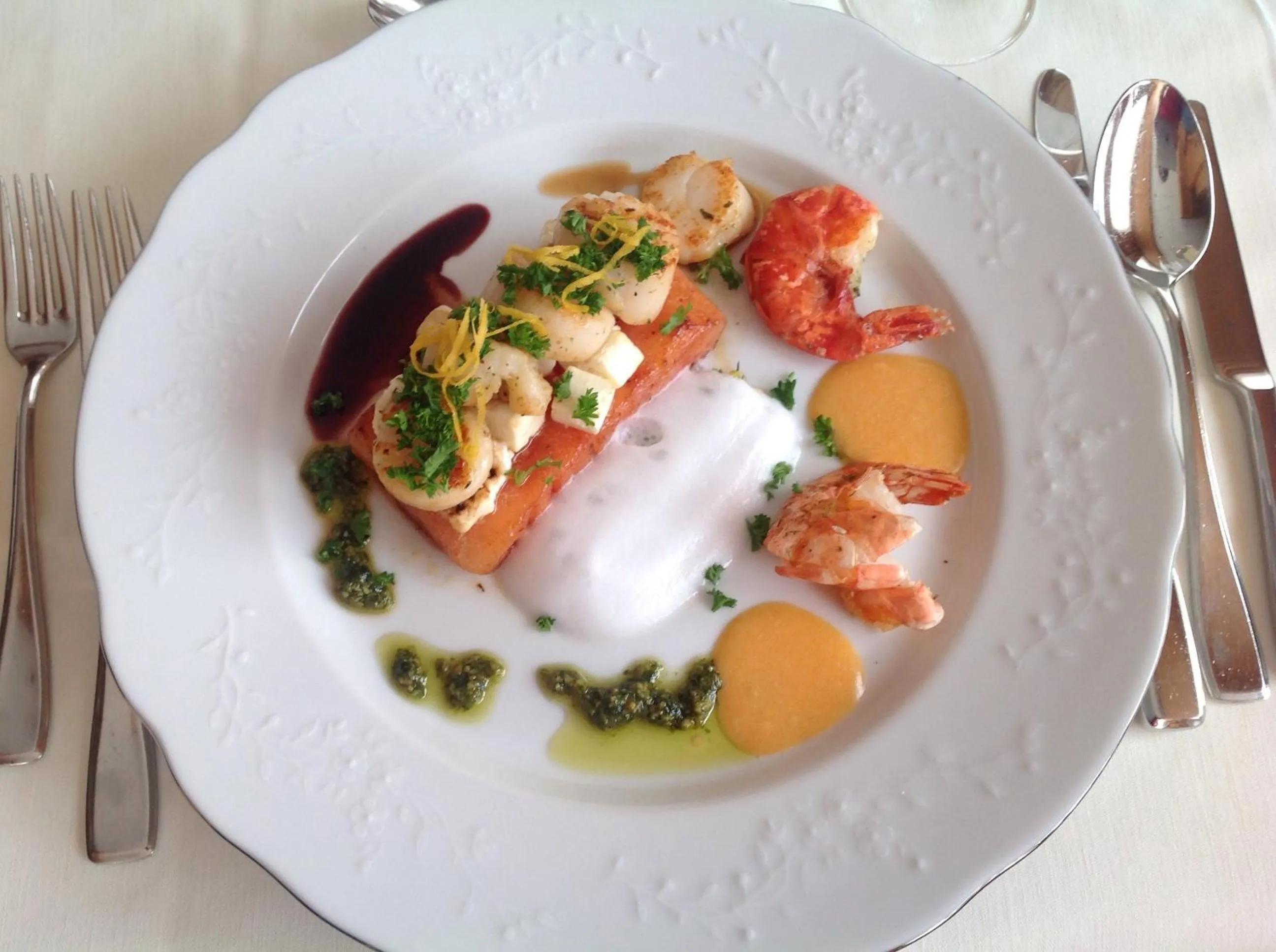 Food close-up in Hotel Albona