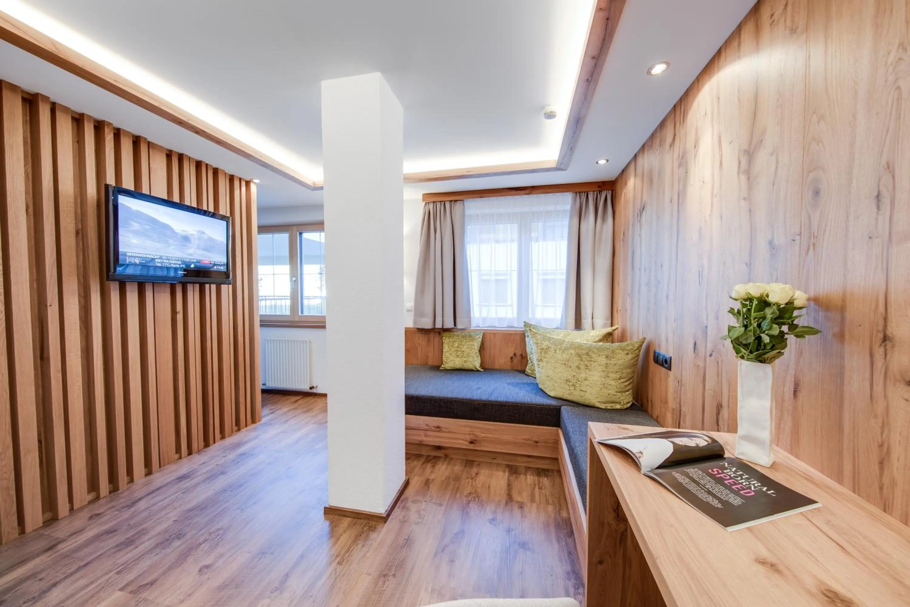 Seating area in Hotel Albona