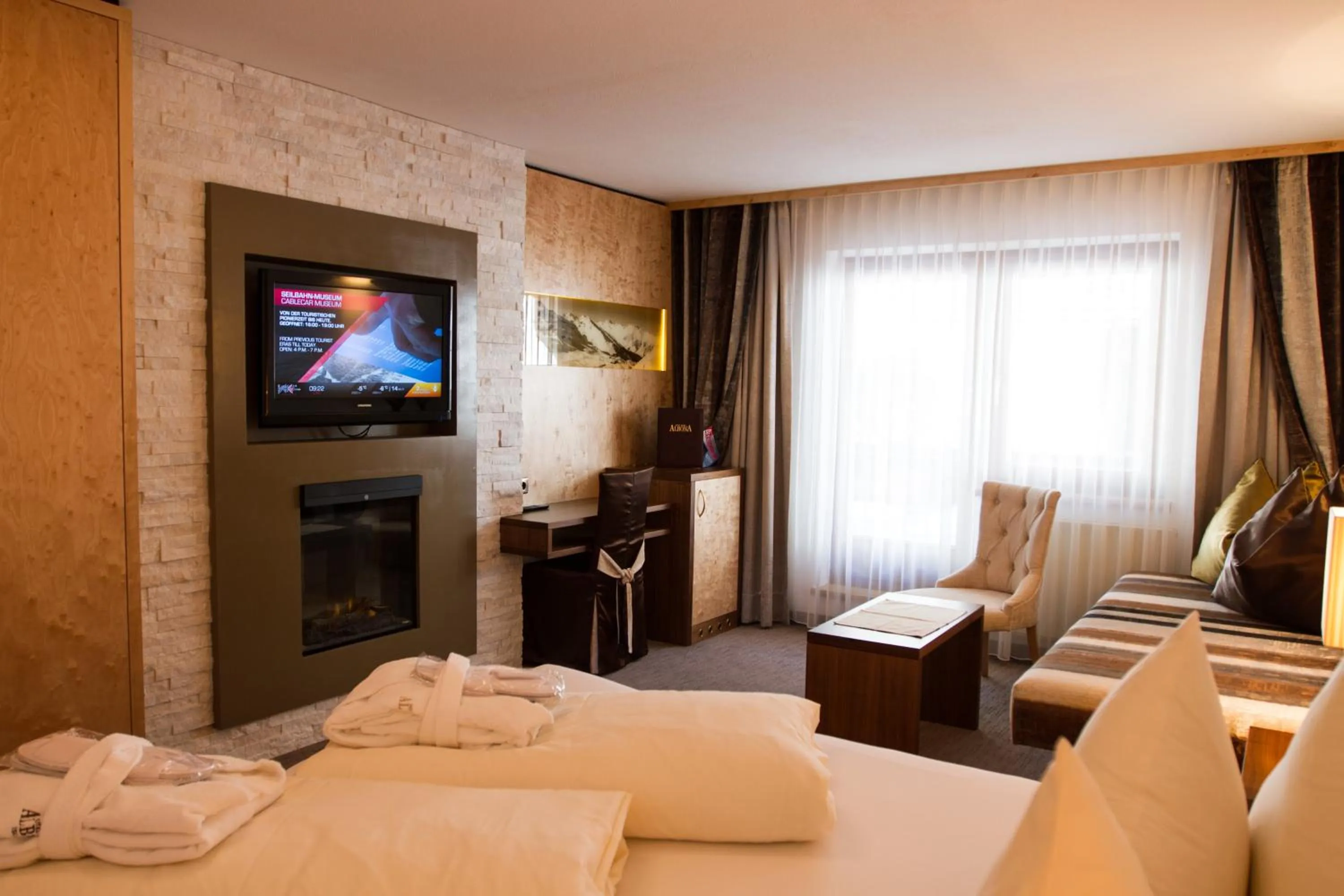 Bedroom, Bed in Hotel Albona