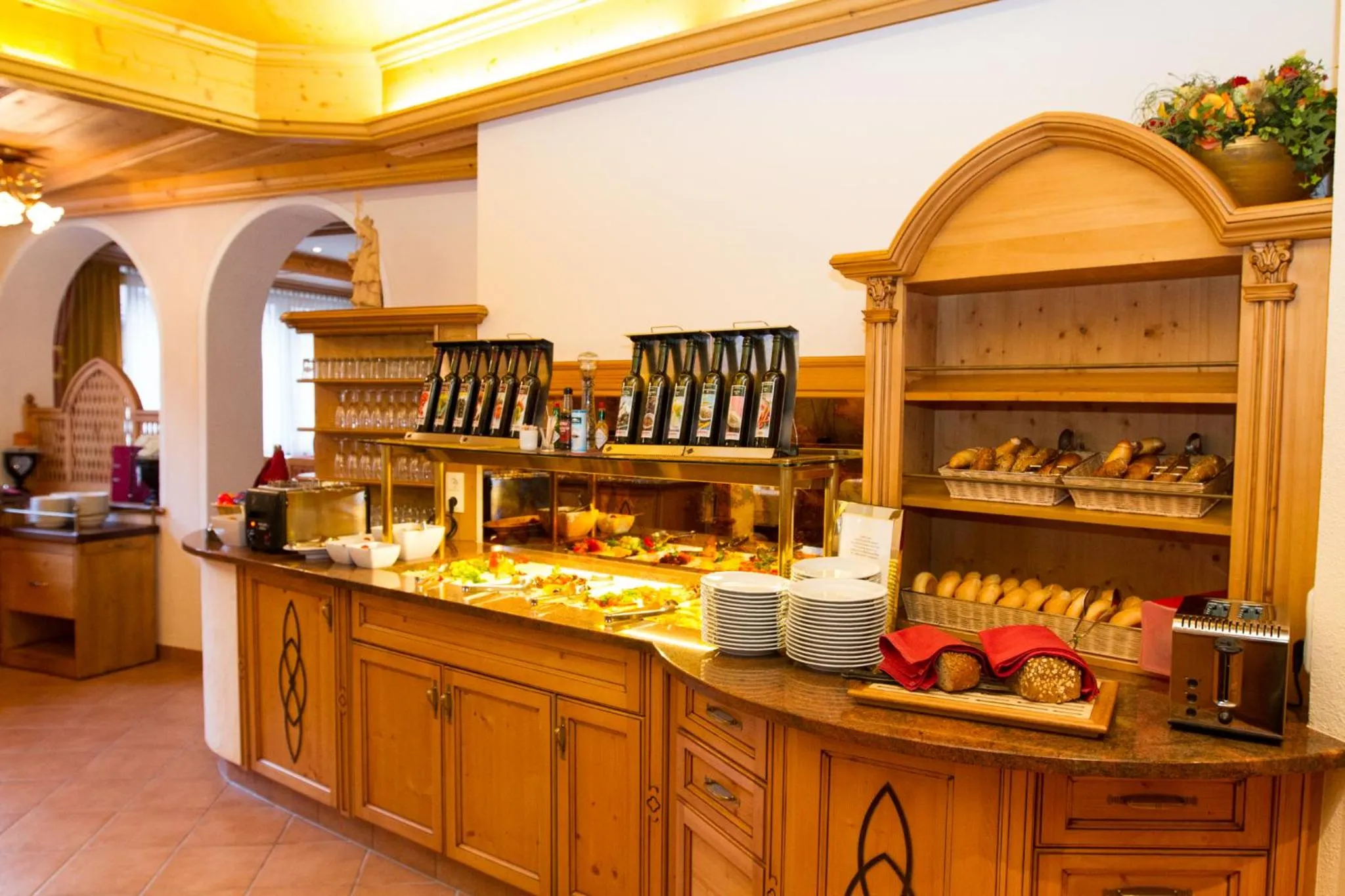 Buffet breakfast in Hotel Albona