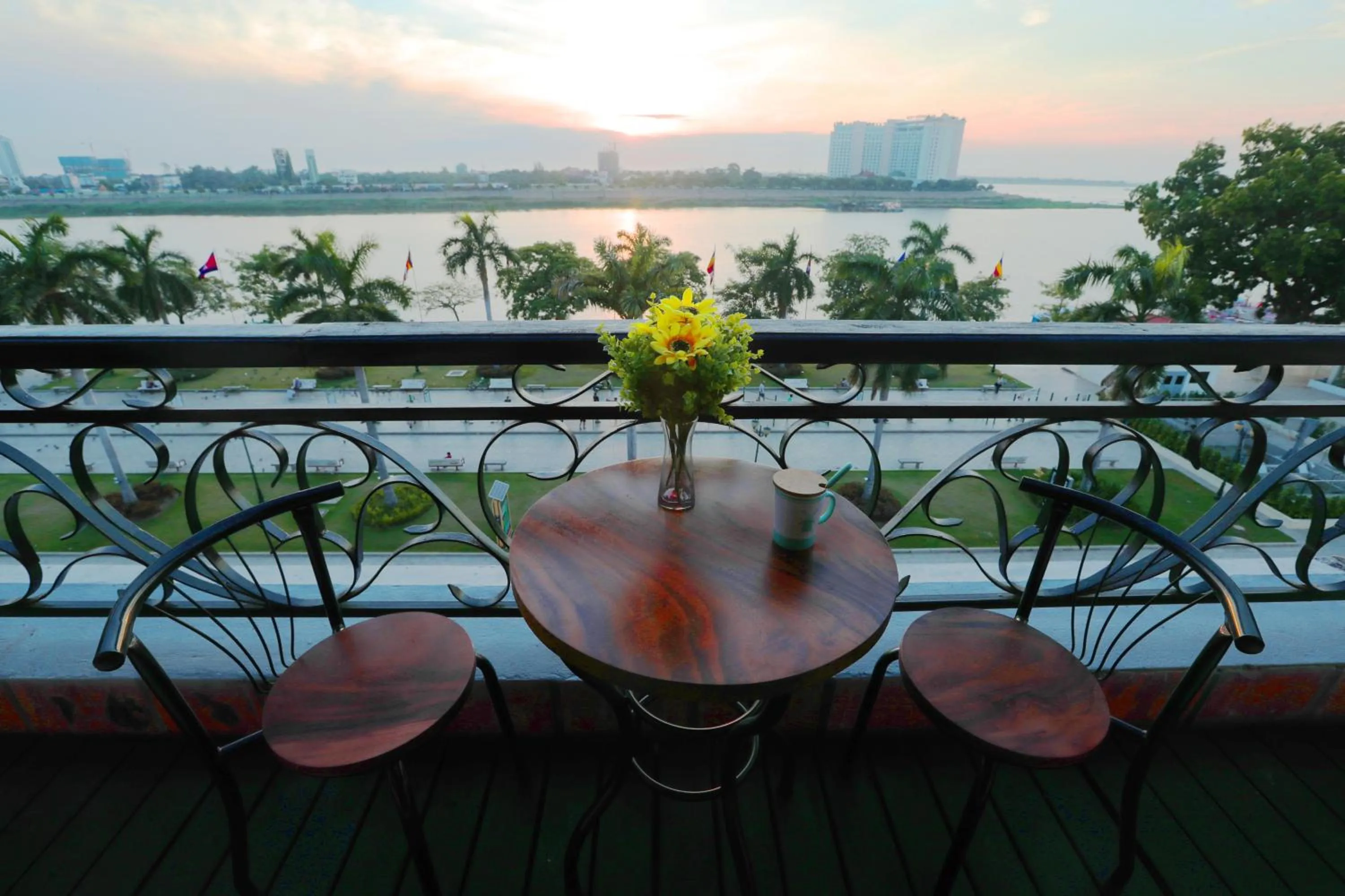 River view in Angkor Mithona Guesthouse