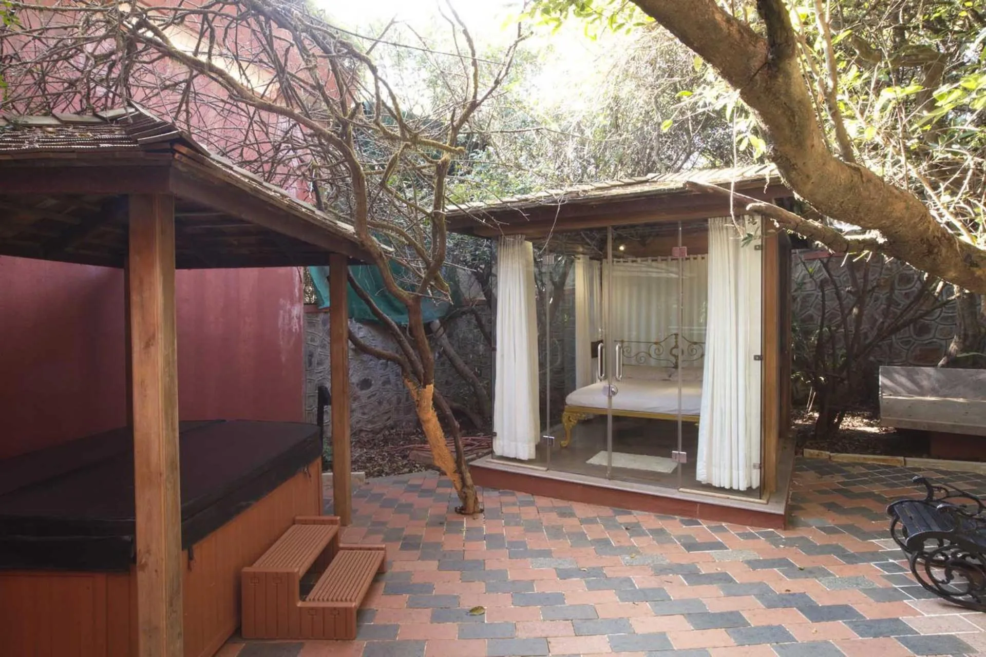 Garden in Ramsukh Resorts and Spa