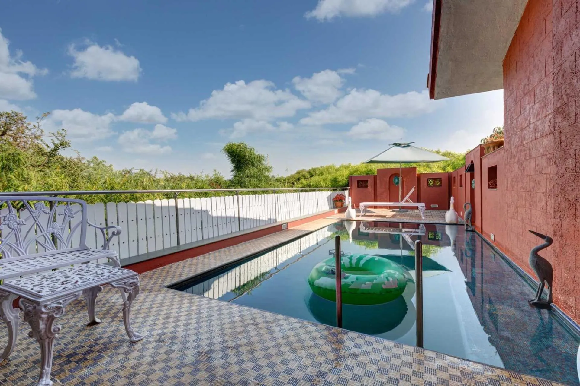 Patio in Ramsukh Resorts and Spa