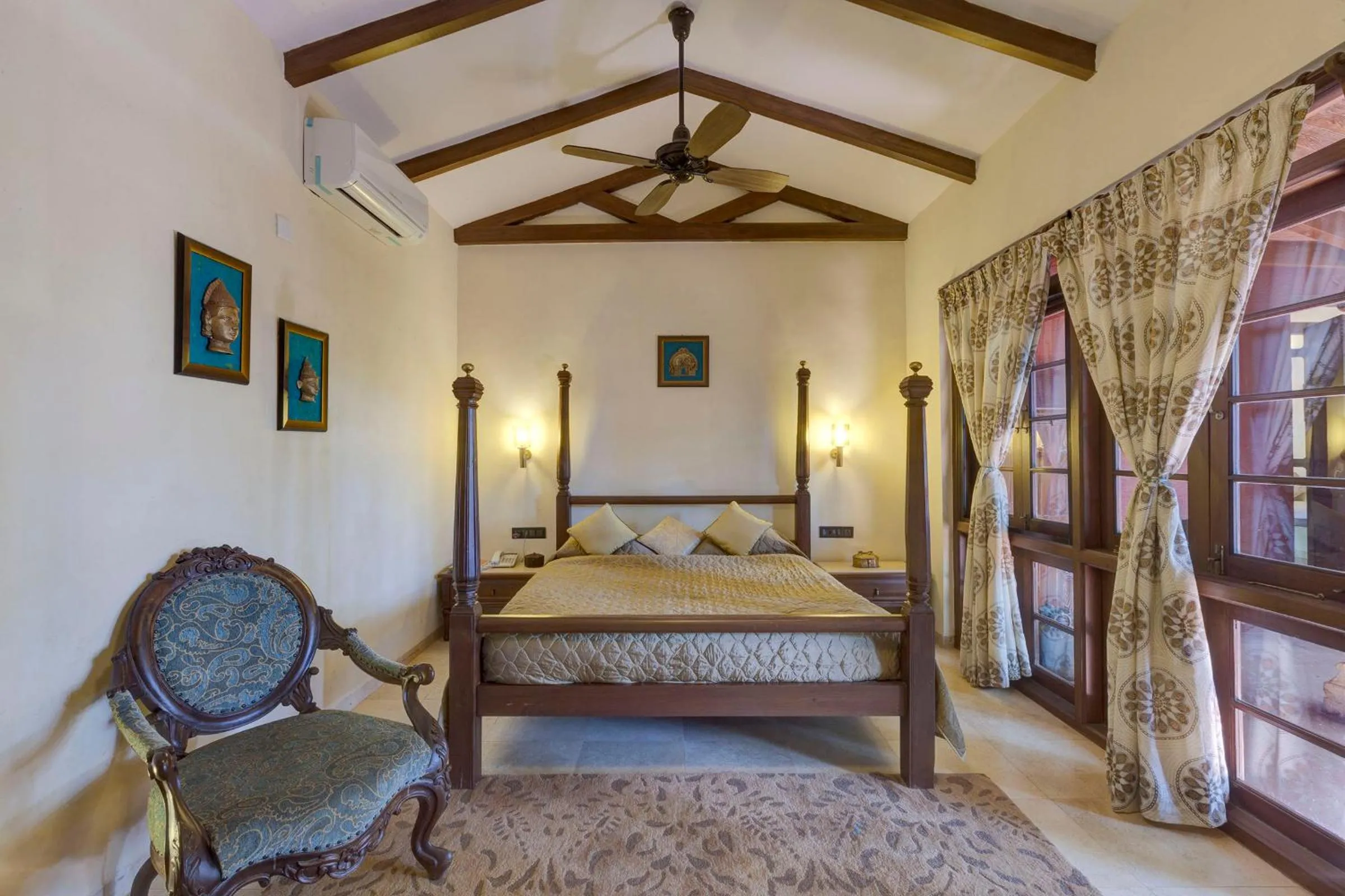 Bedroom, Bed in Ramsukh Resorts and Spa