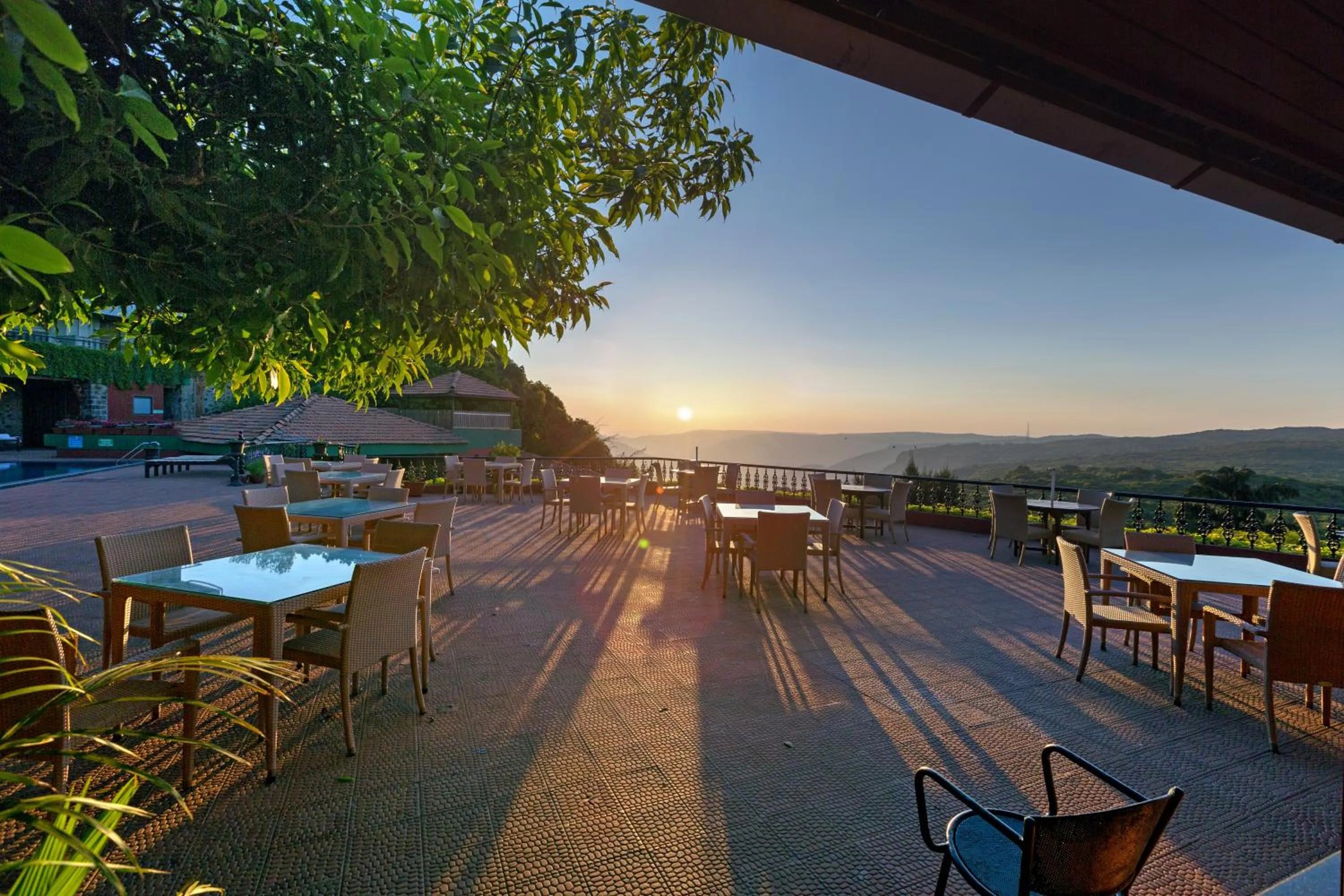 Patio in Ramsukh Resorts and Spa