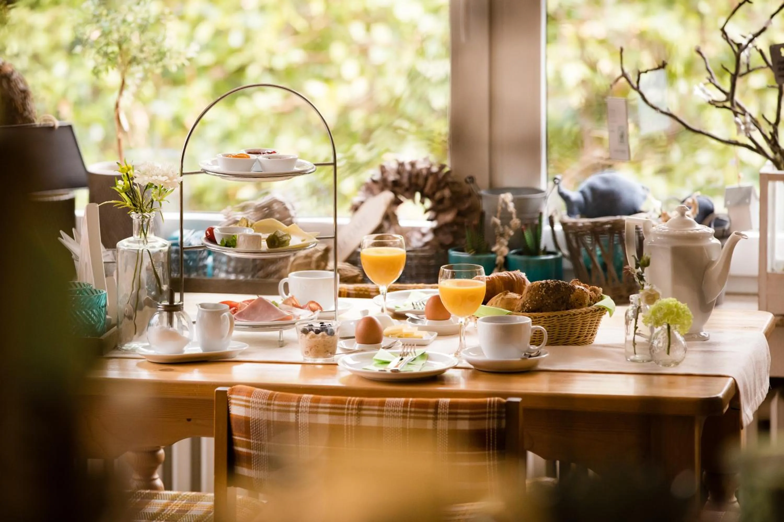 Continental breakfast in Pension Kerckenhof