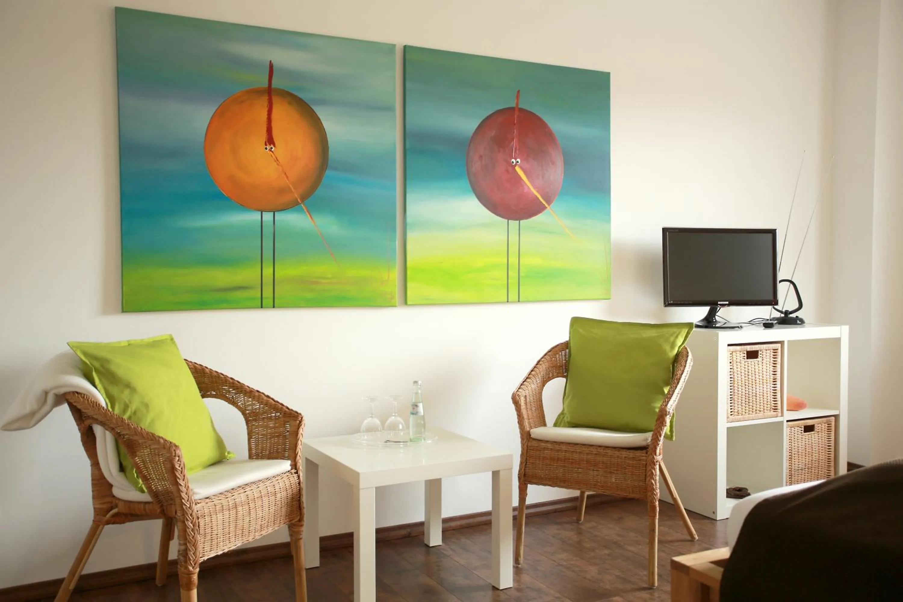 Seating area in Pension Kerckenhof