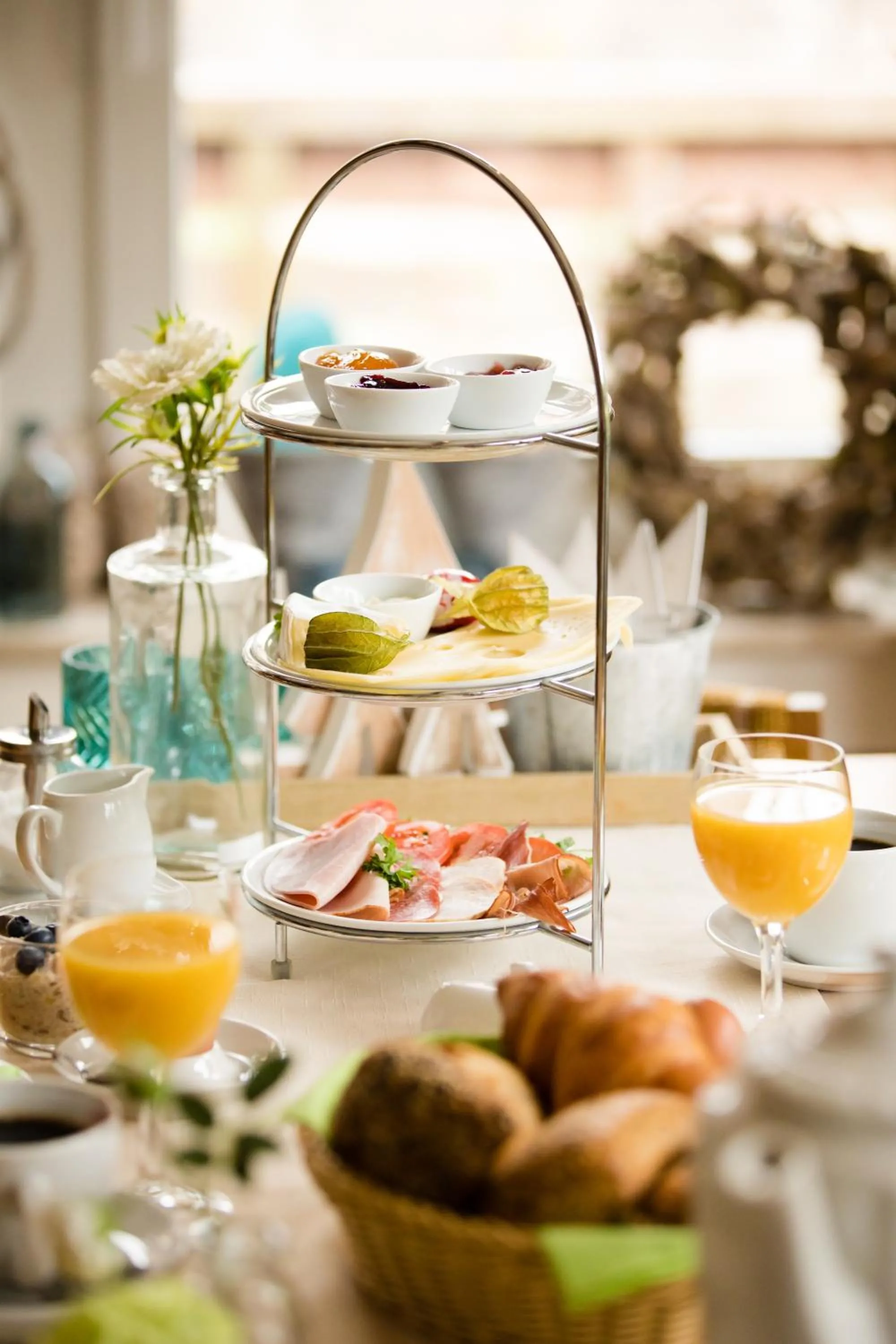 Continental breakfast in Pension Kerckenhof