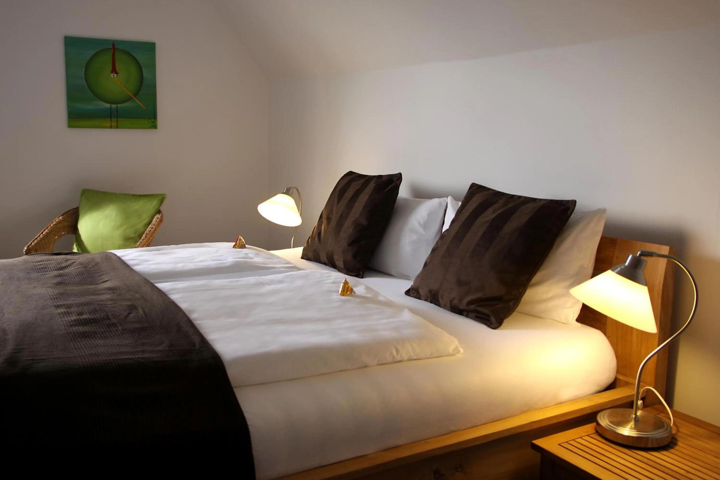 Photo of the whole room, Bed in Pension Kerckenhof