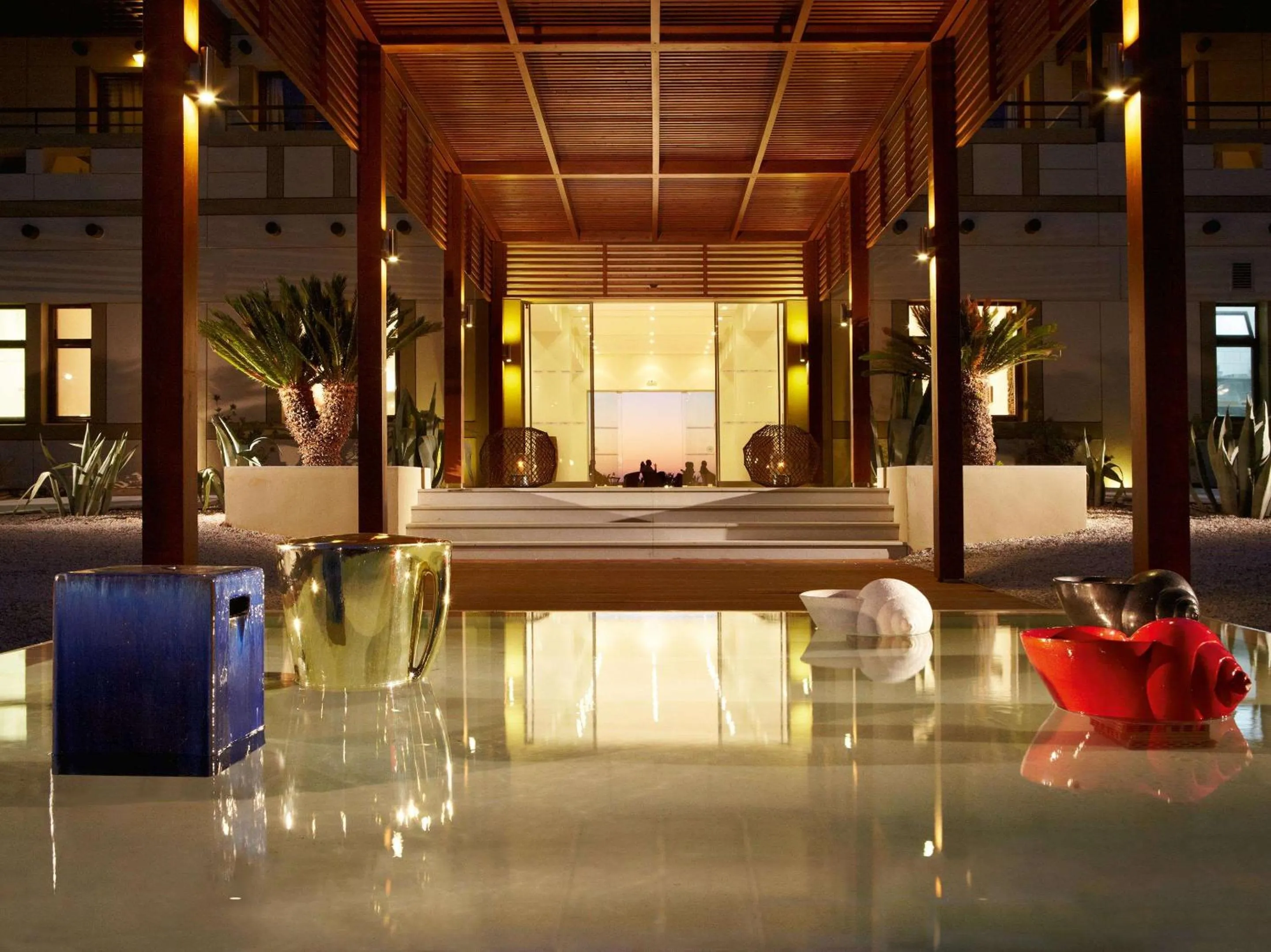 Lobby or reception in Grecotel Meli Palace