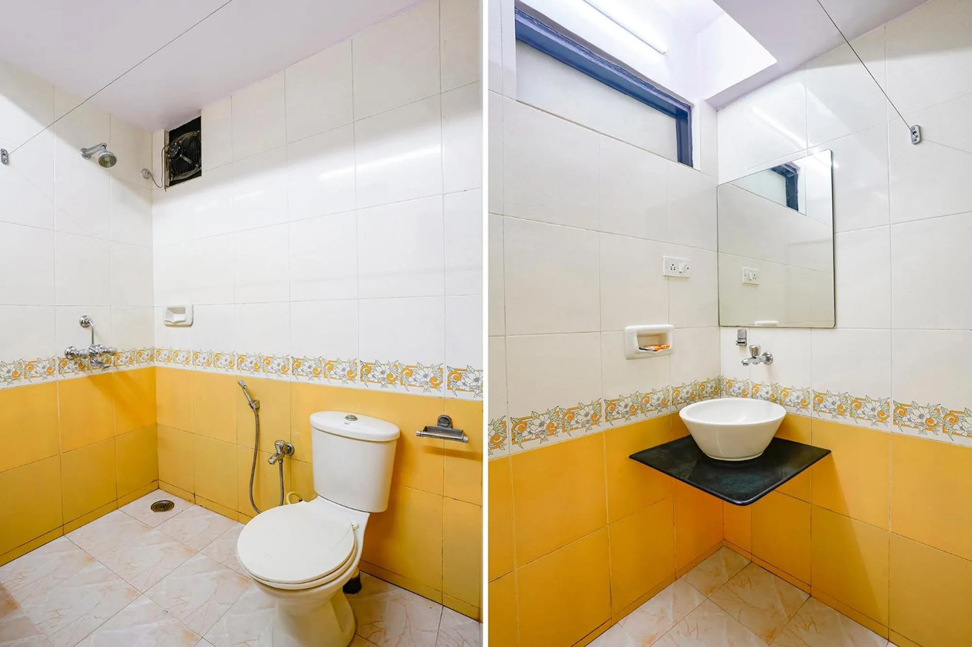Bathroom in Fabhotel Manoshanti - Nr Big Daddy Casino