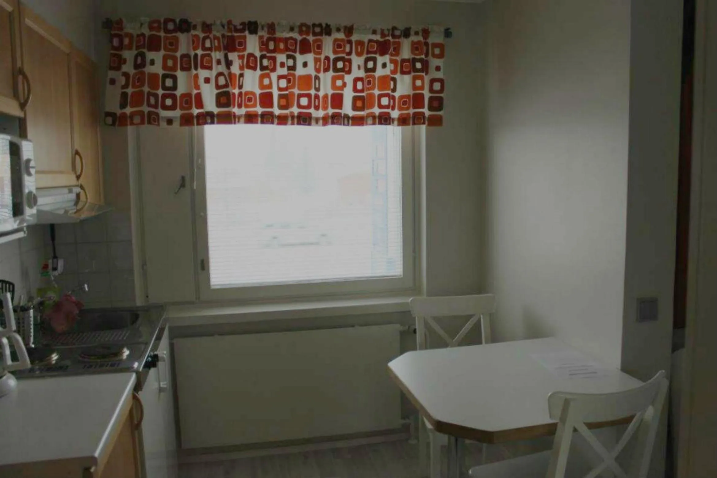 Kitchen or kitchenette in Motelli Jätkänkolo