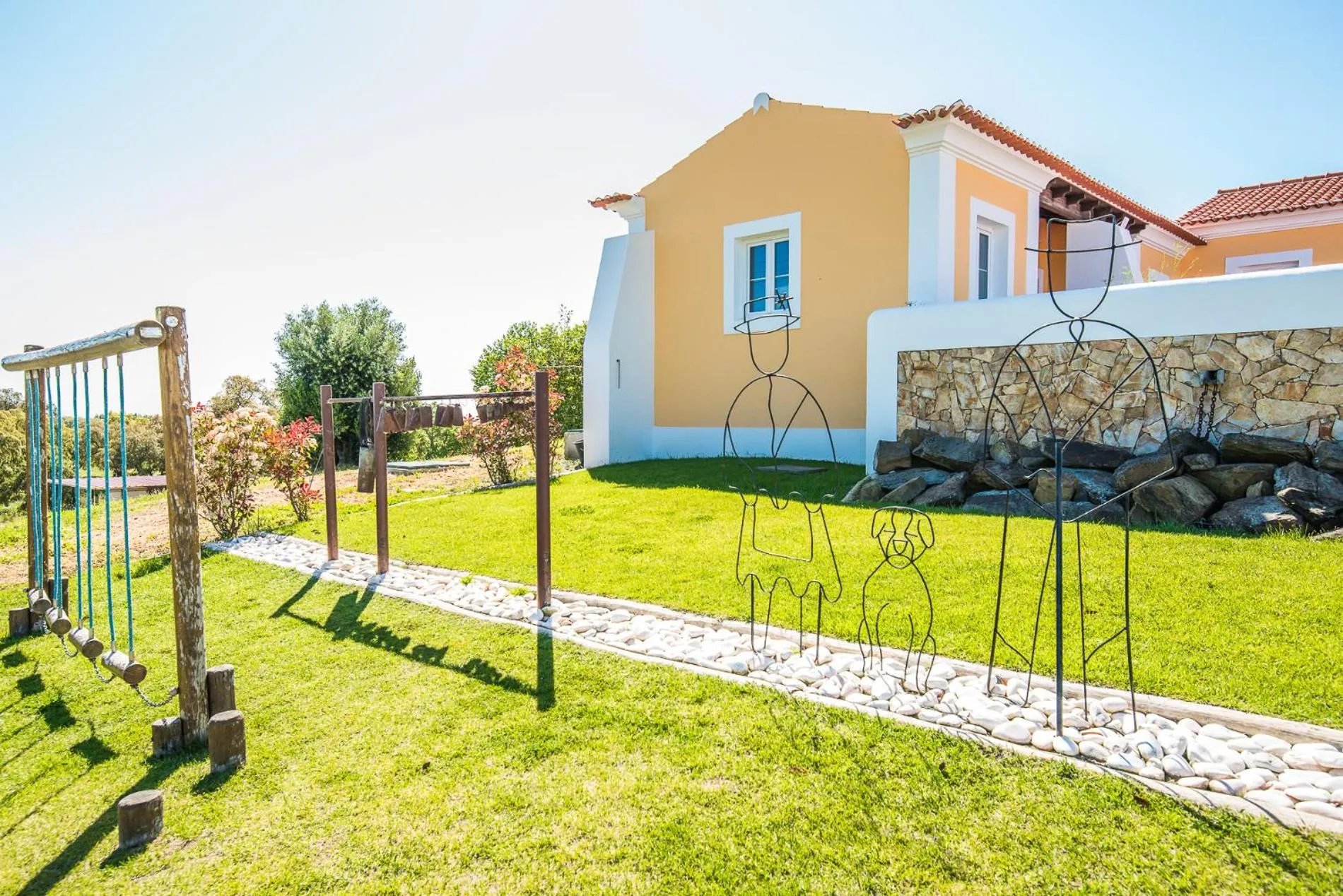 Children play ground in Monte do Giestal - Casas de Campo & Spa